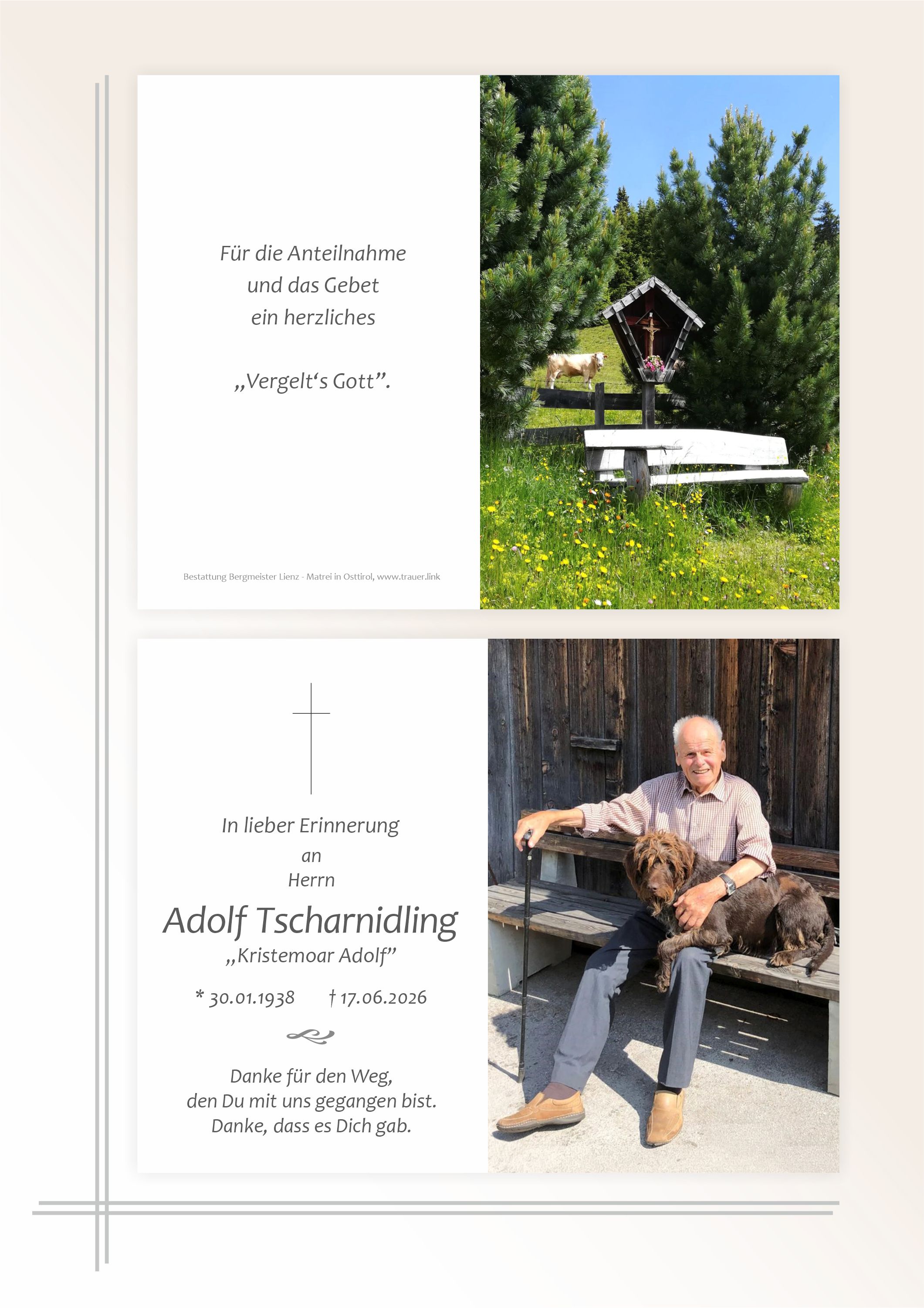 Adolf Tscharnidling