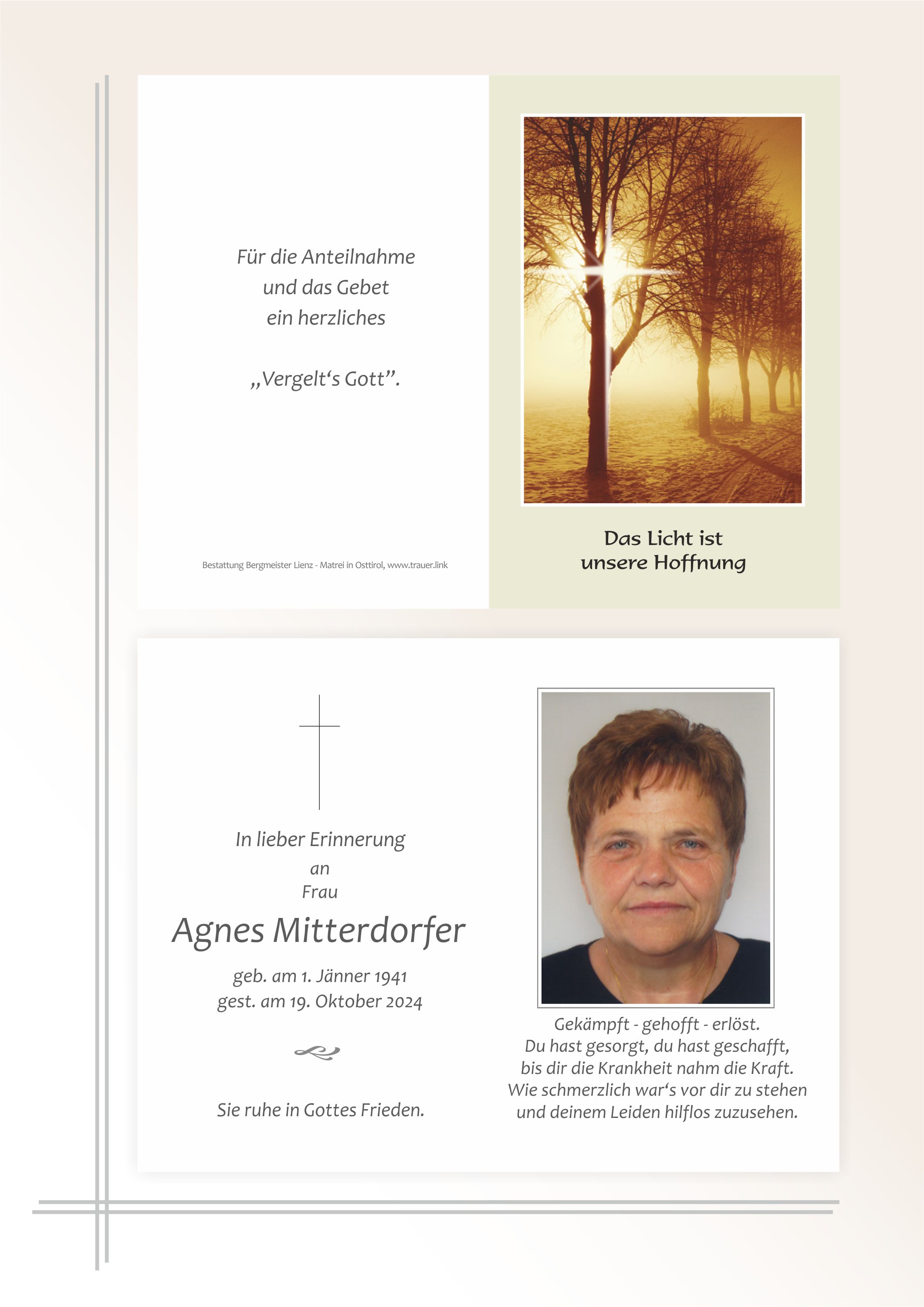 Agnes Mitterdorfer