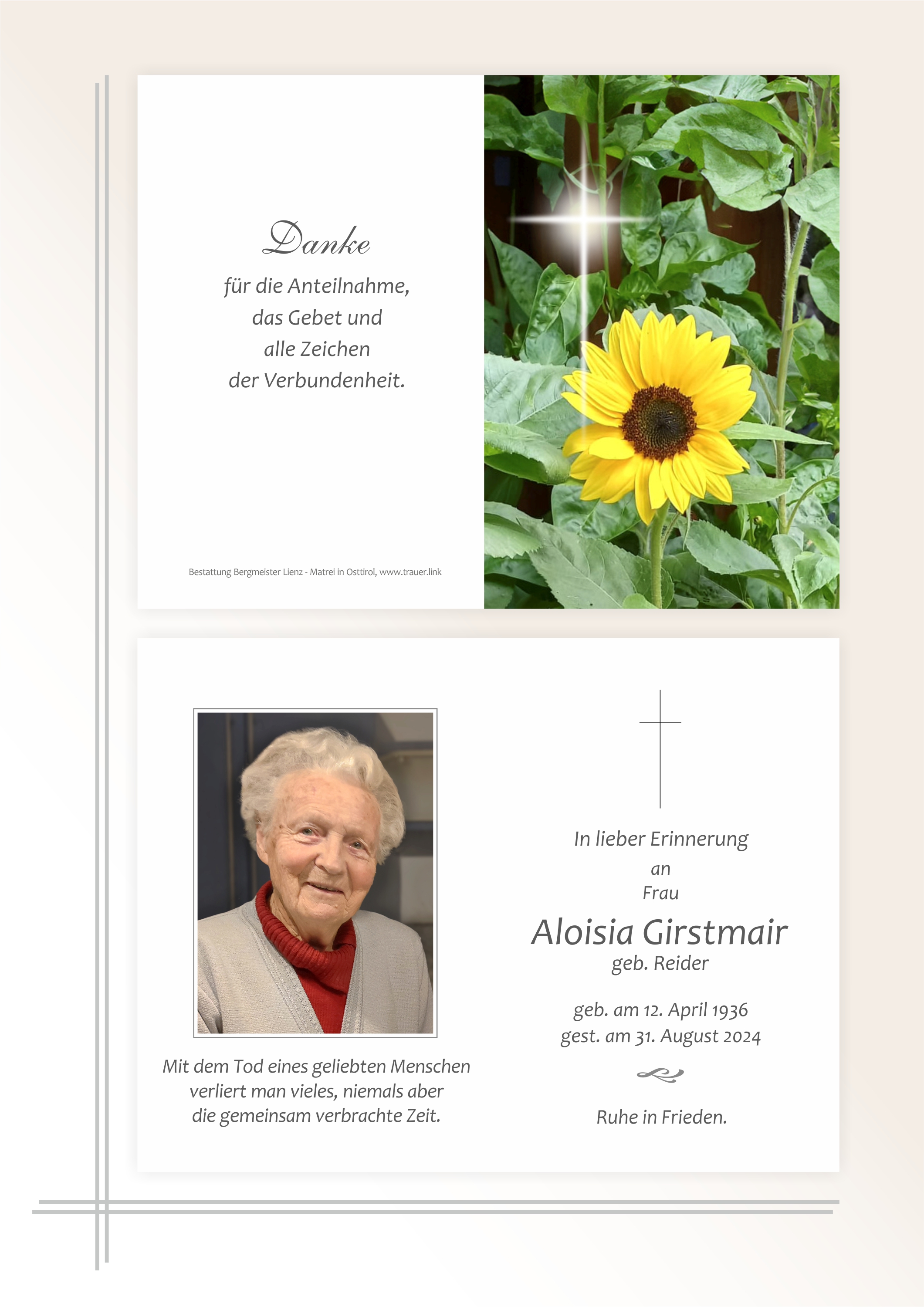Aloisia Girstmair