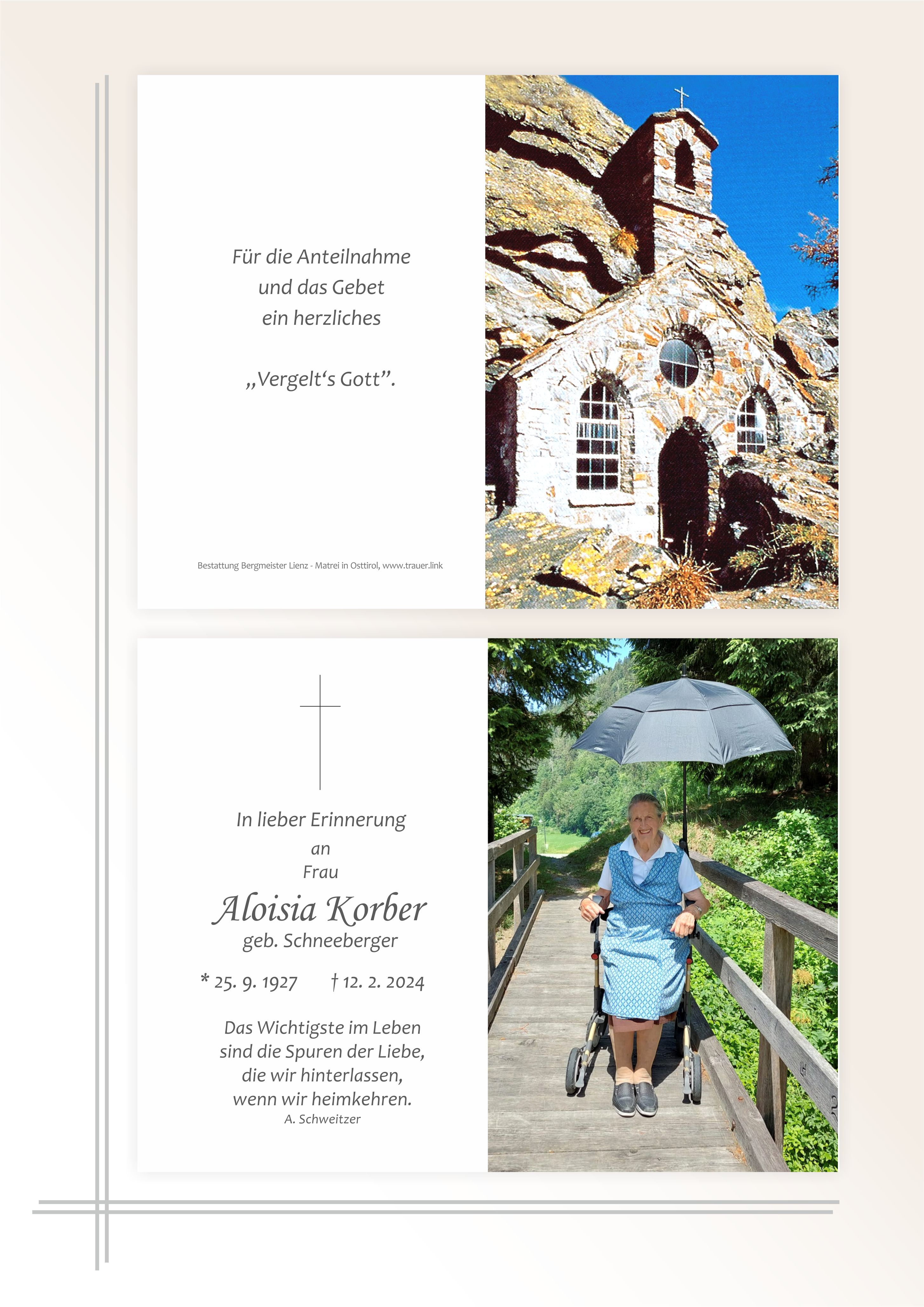 Aloisia Korber