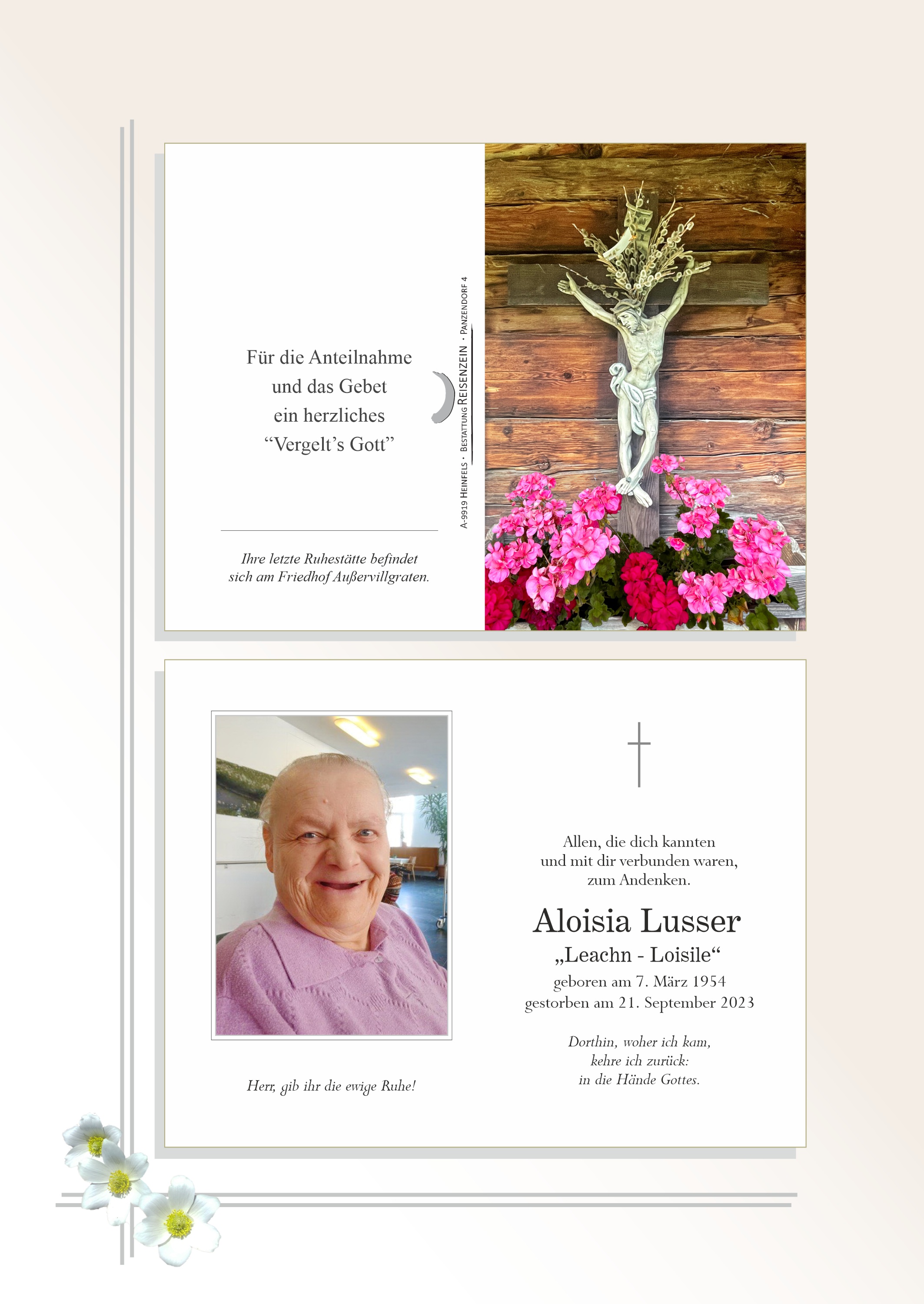 Aloisia Lusser