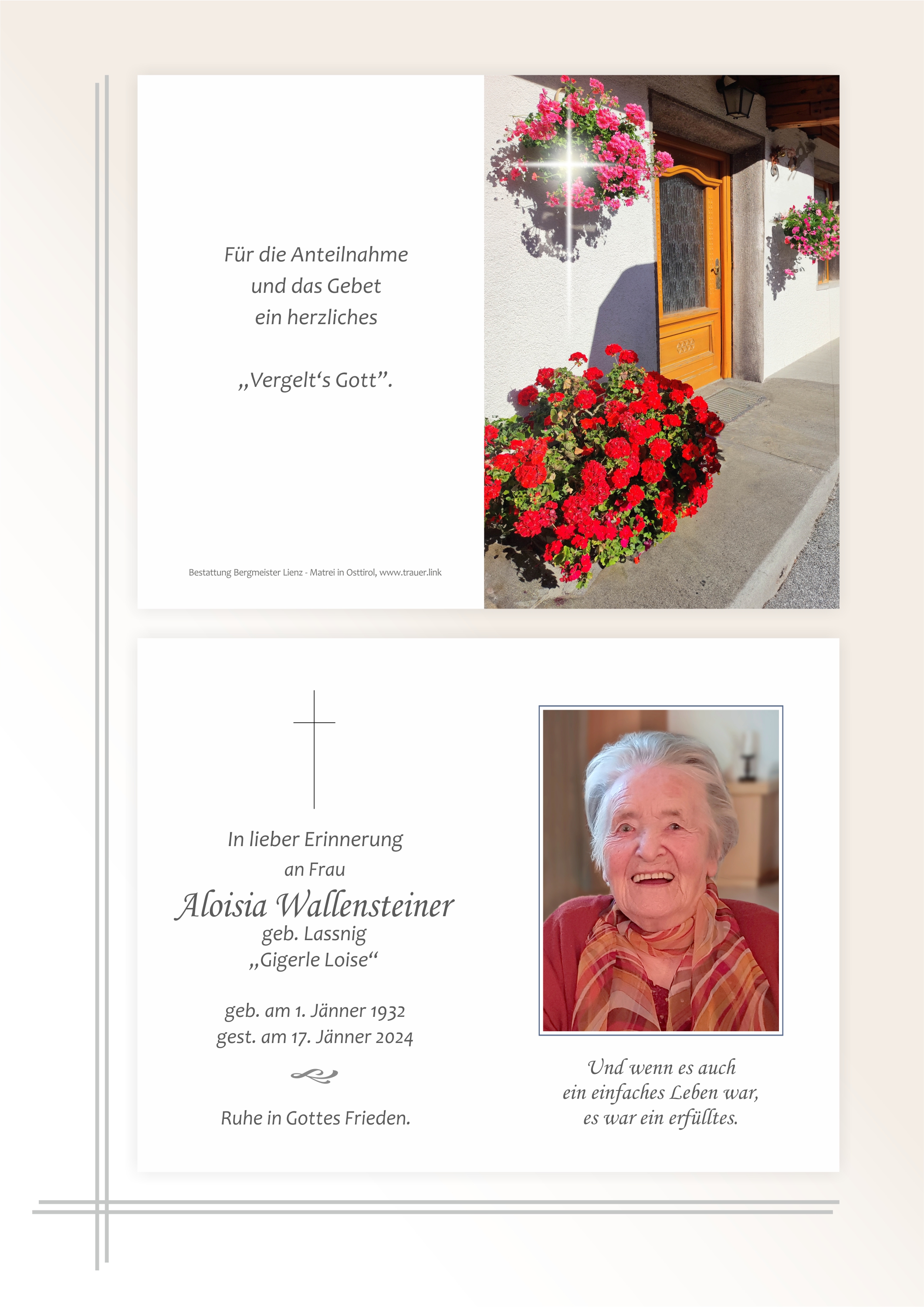 Aloisia Wallensteiner