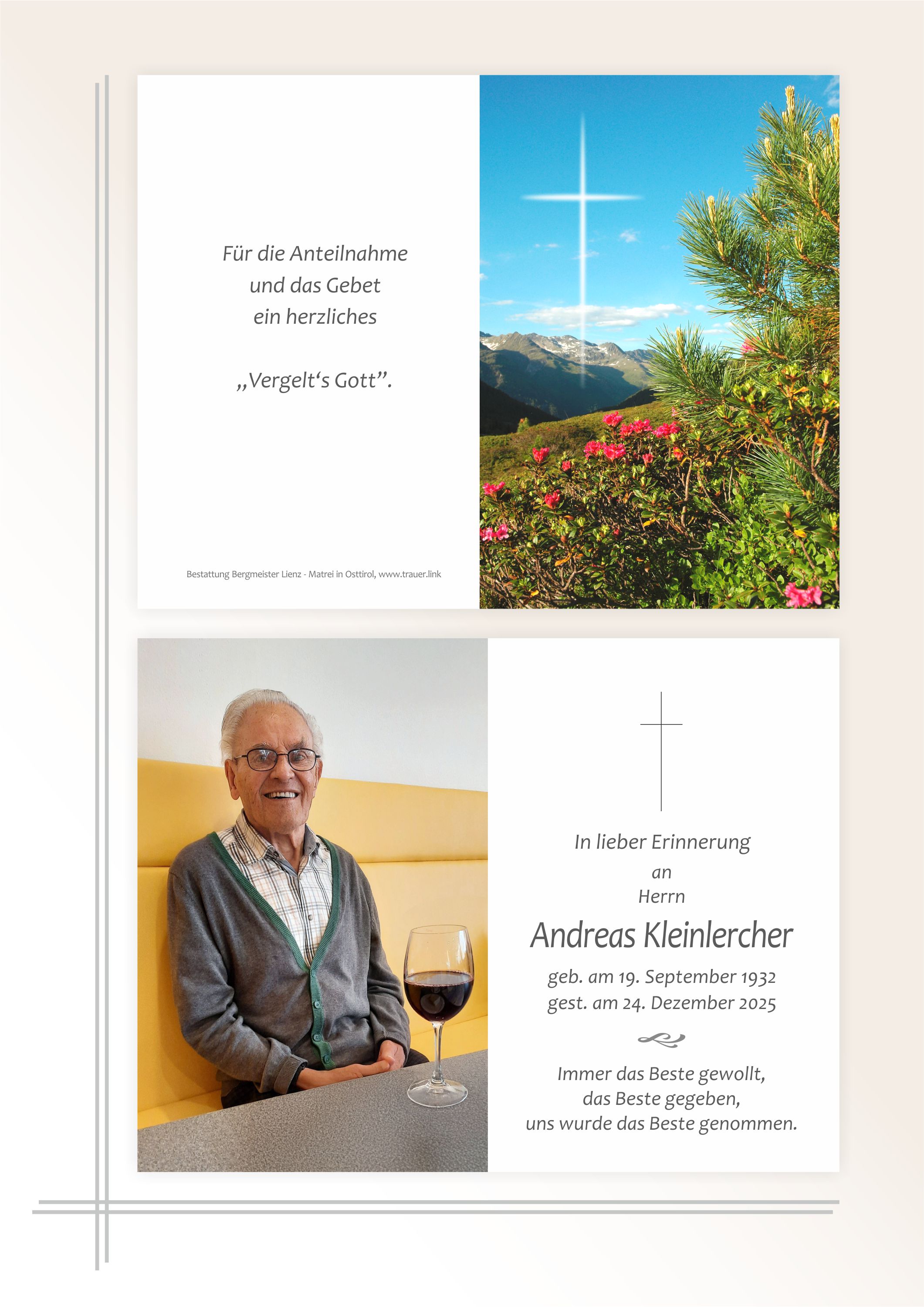 Andreas Kleinlercher