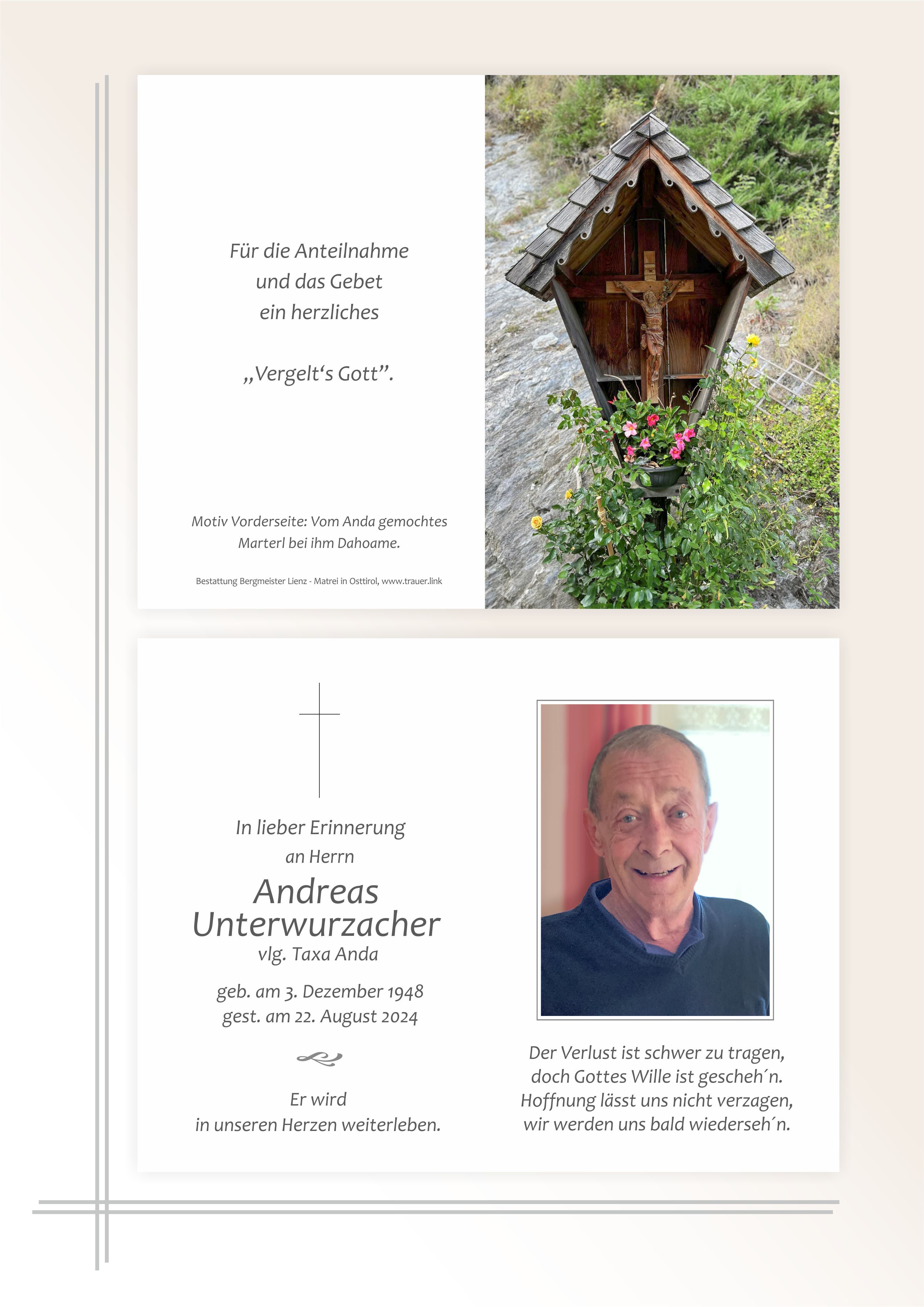 Andreas Unterwurzacher