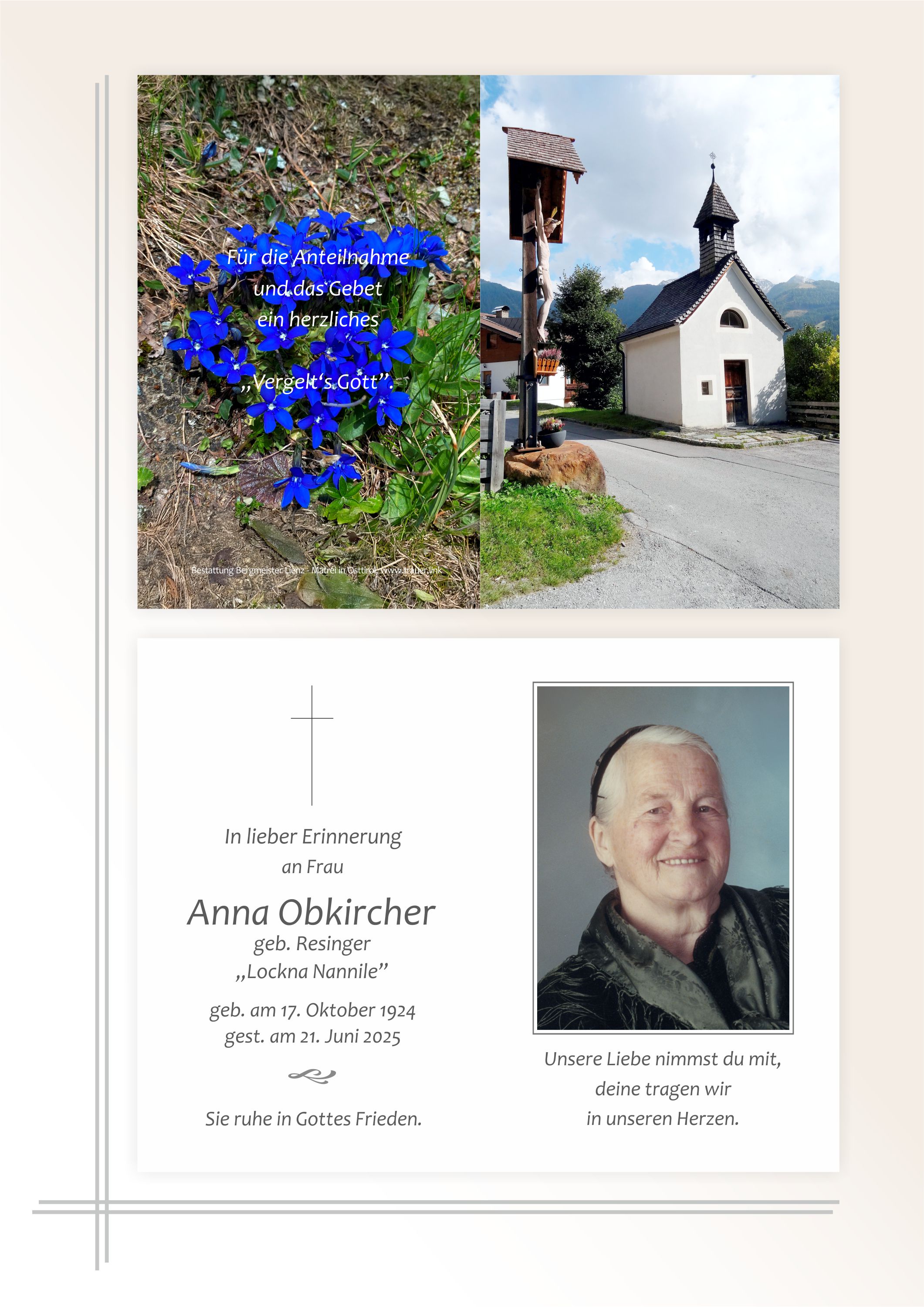 Anna Obkircher