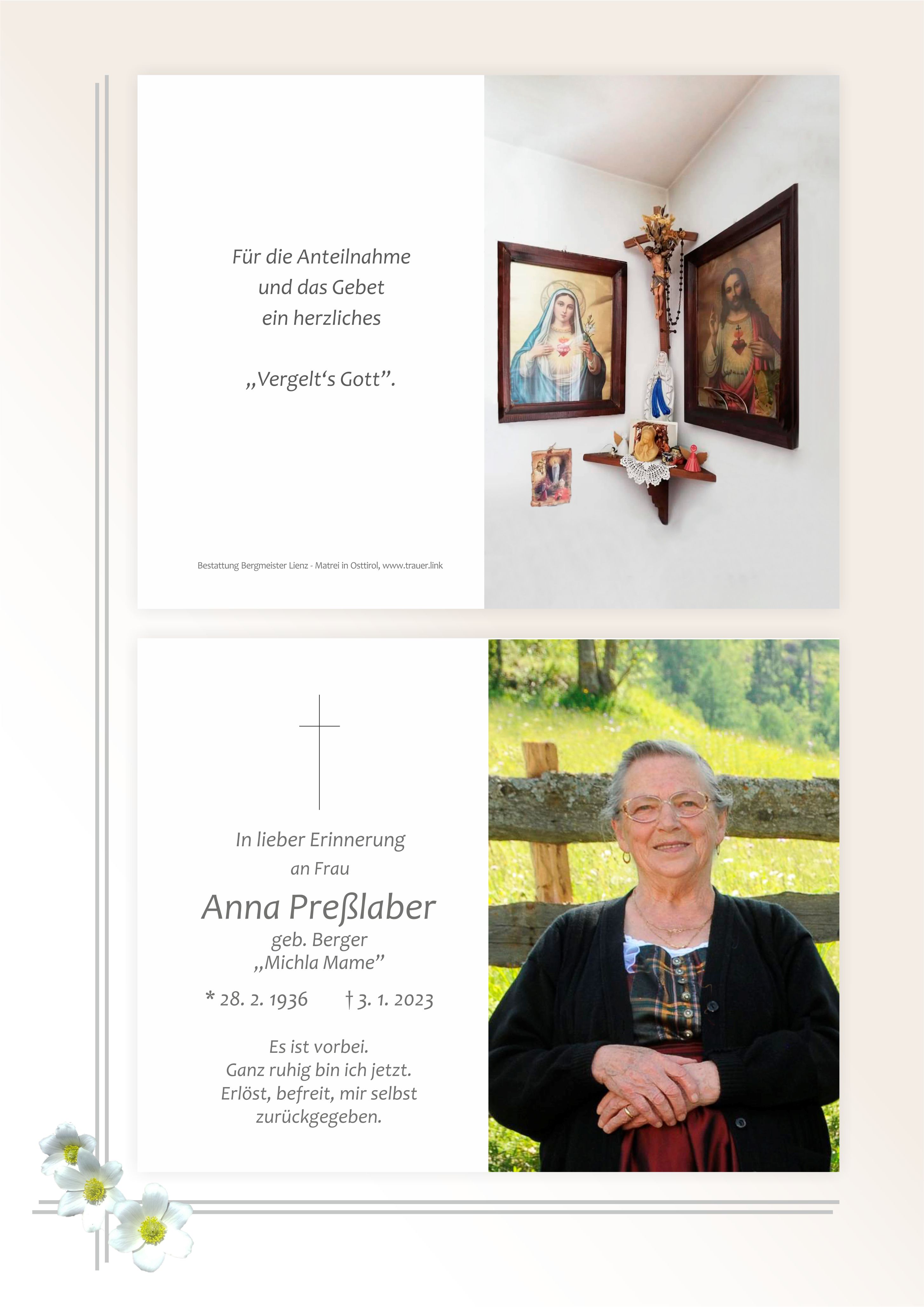 Anna Preßlaber