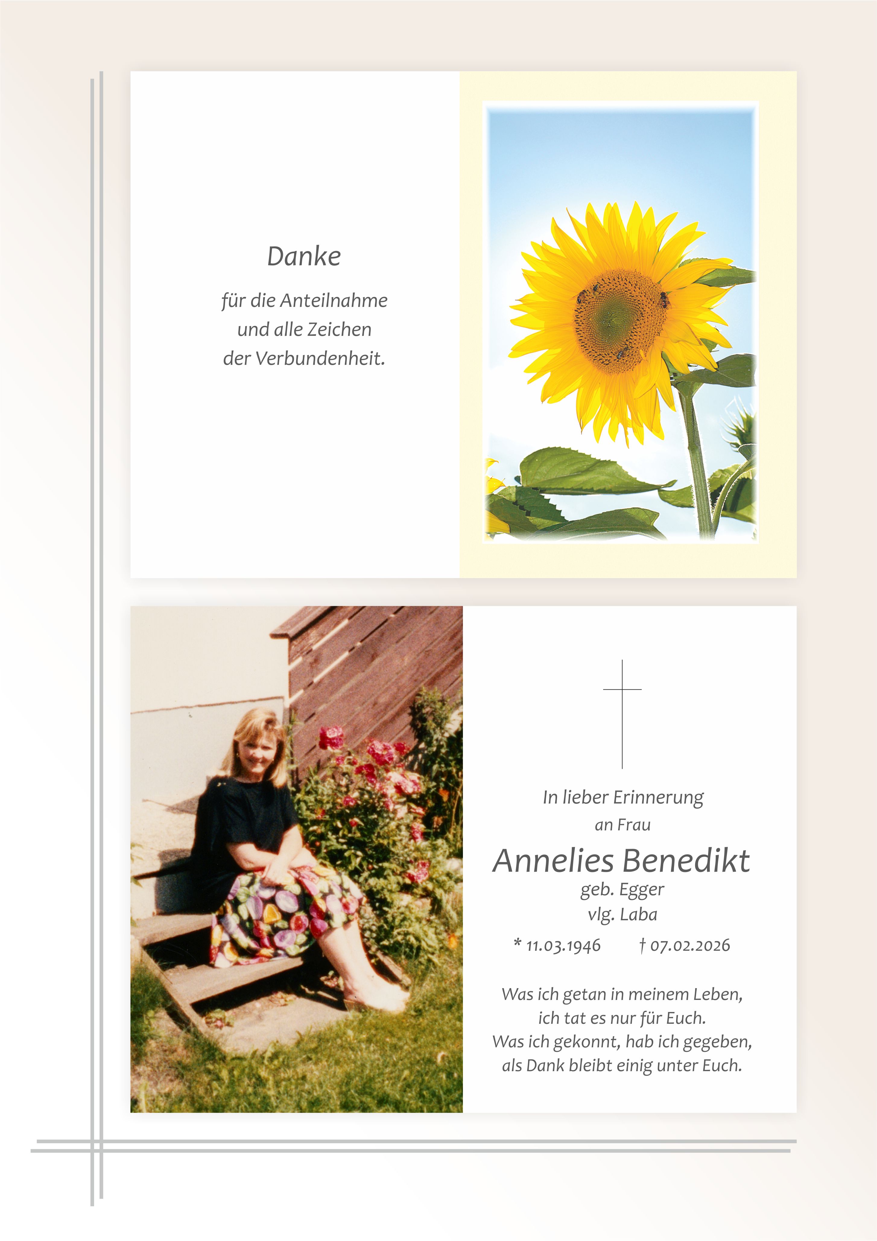 Annelies Benedikt