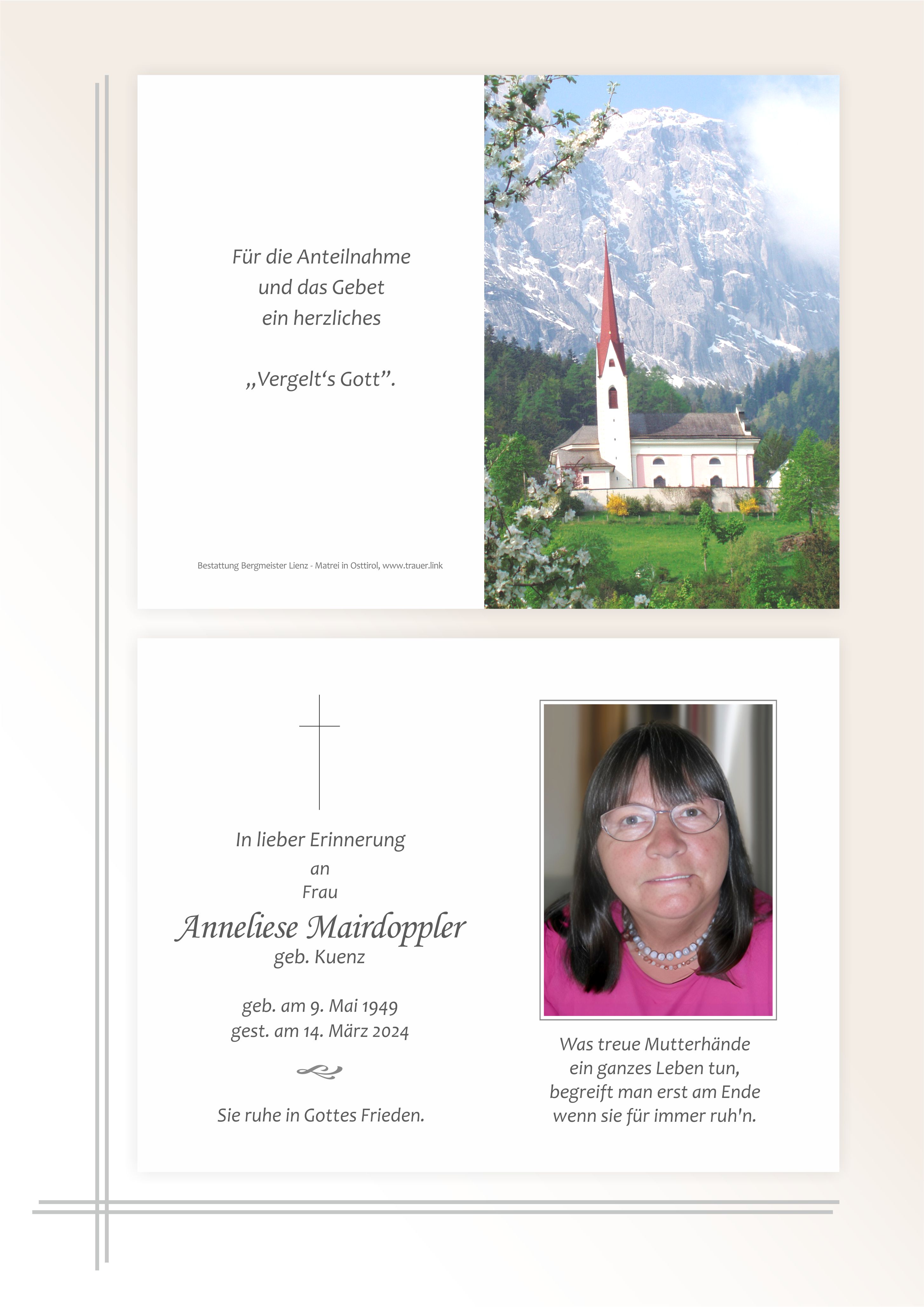 Anneliese Mairdoppler