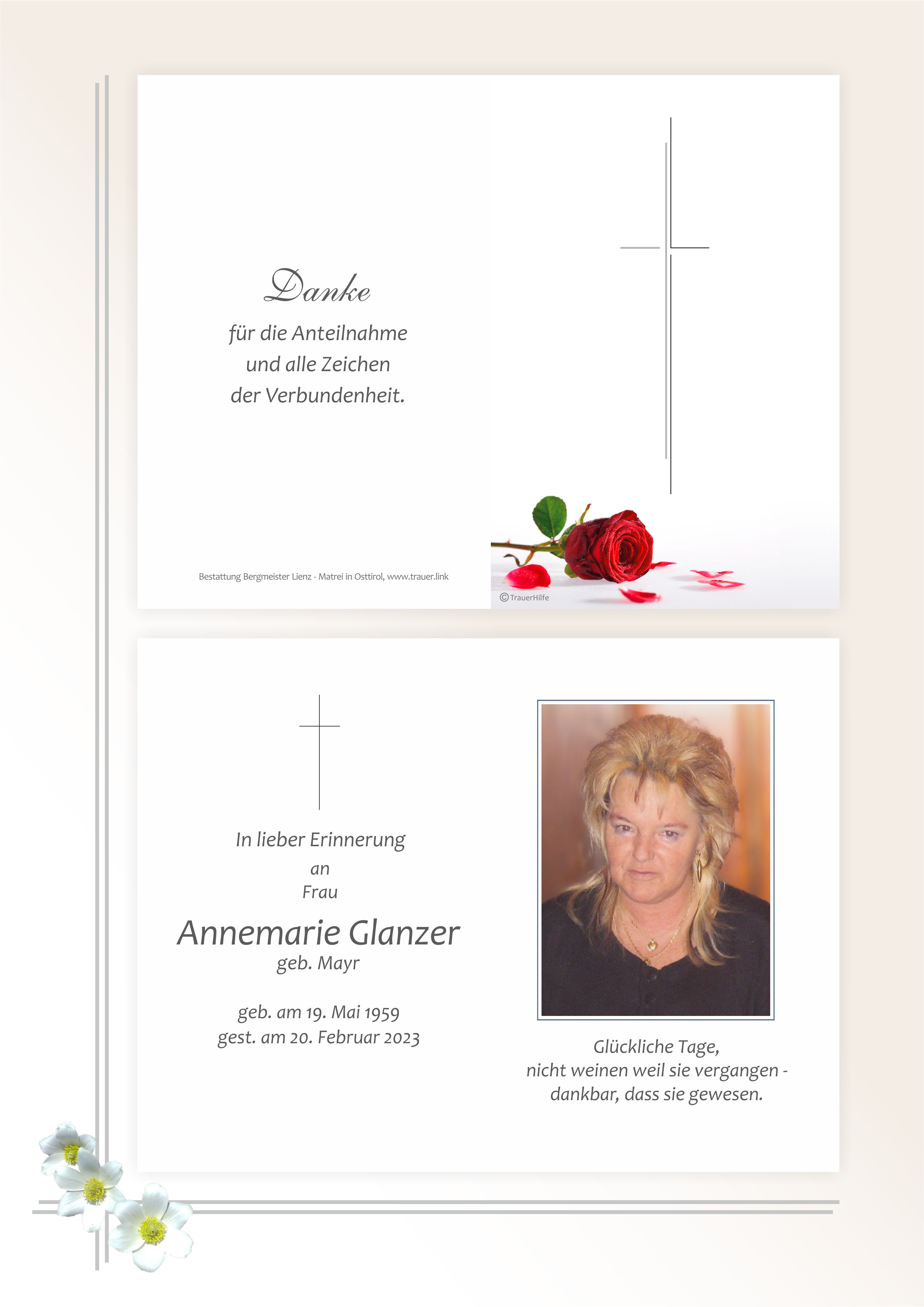 Annemarie Glanzer