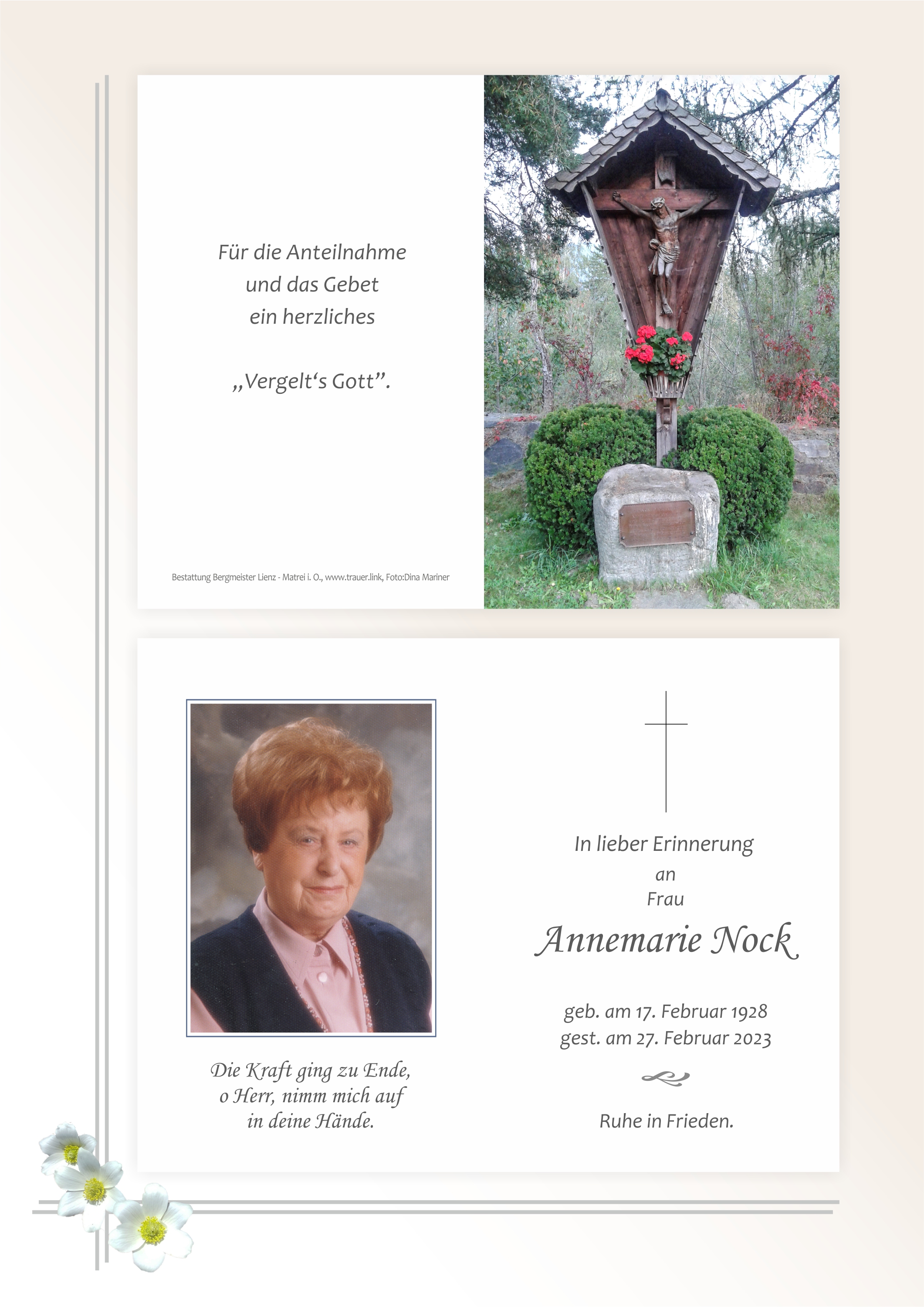 Annemarie Nock