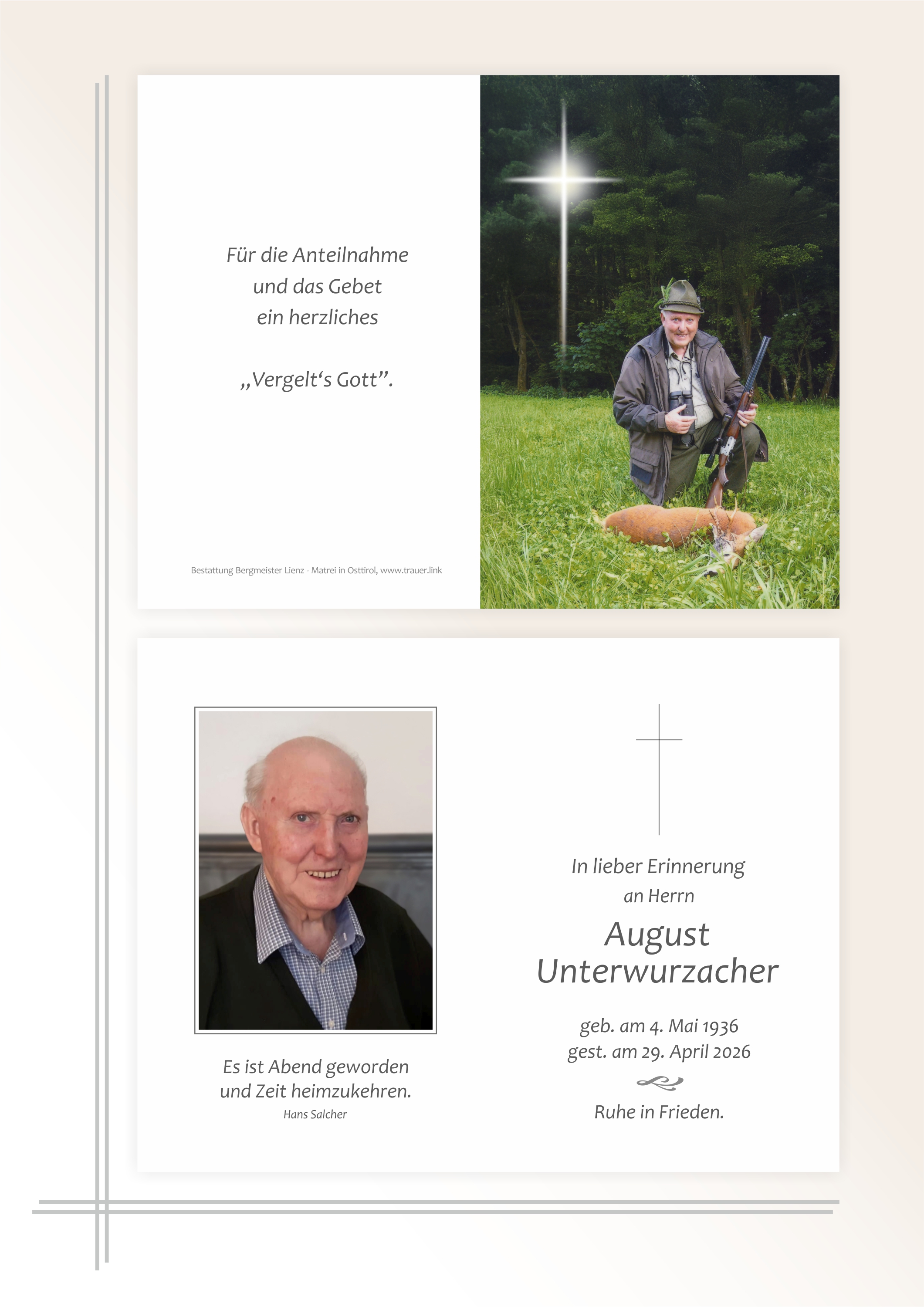 August Unterwurzacher