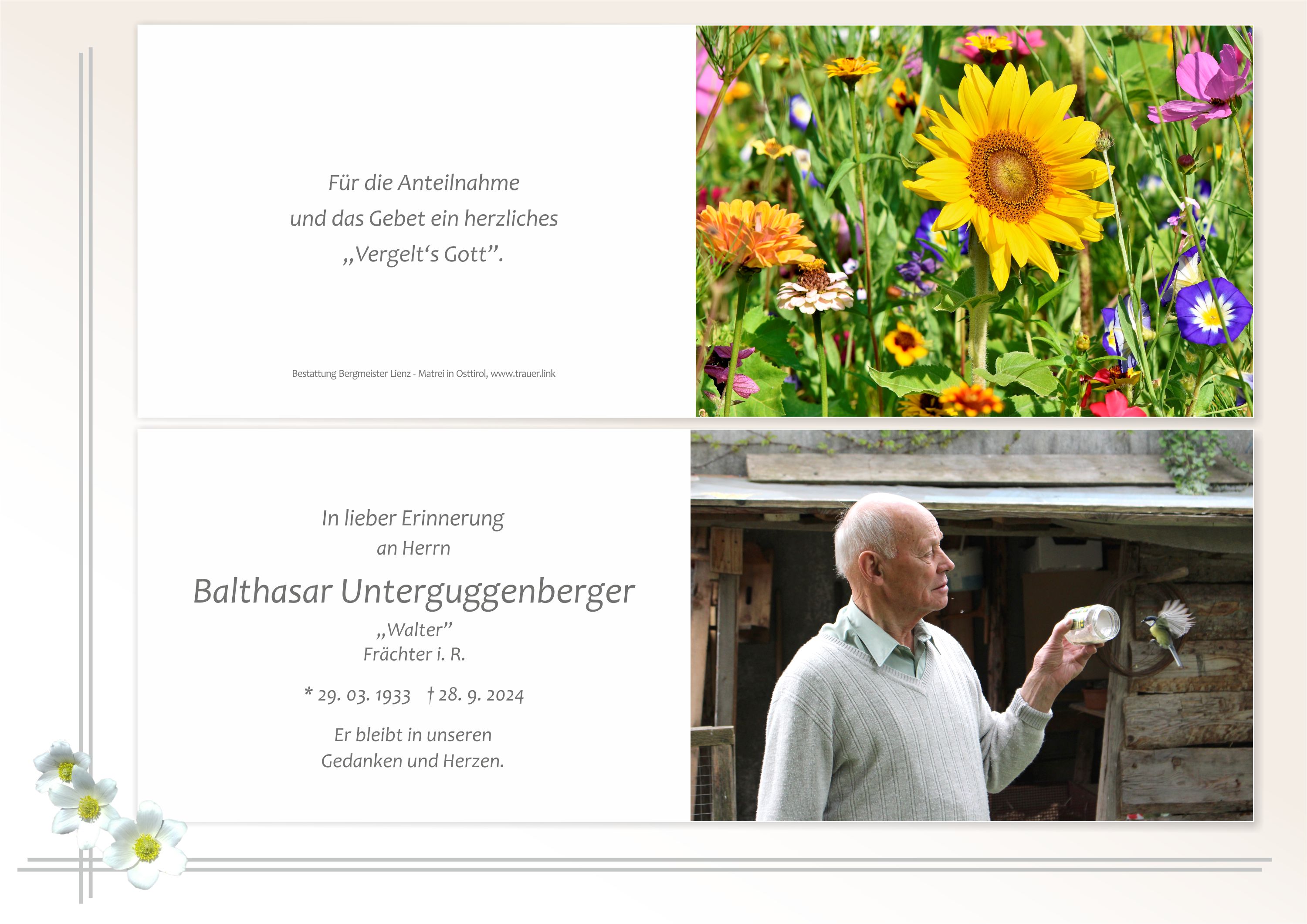 Balthasar Unterguggenberger