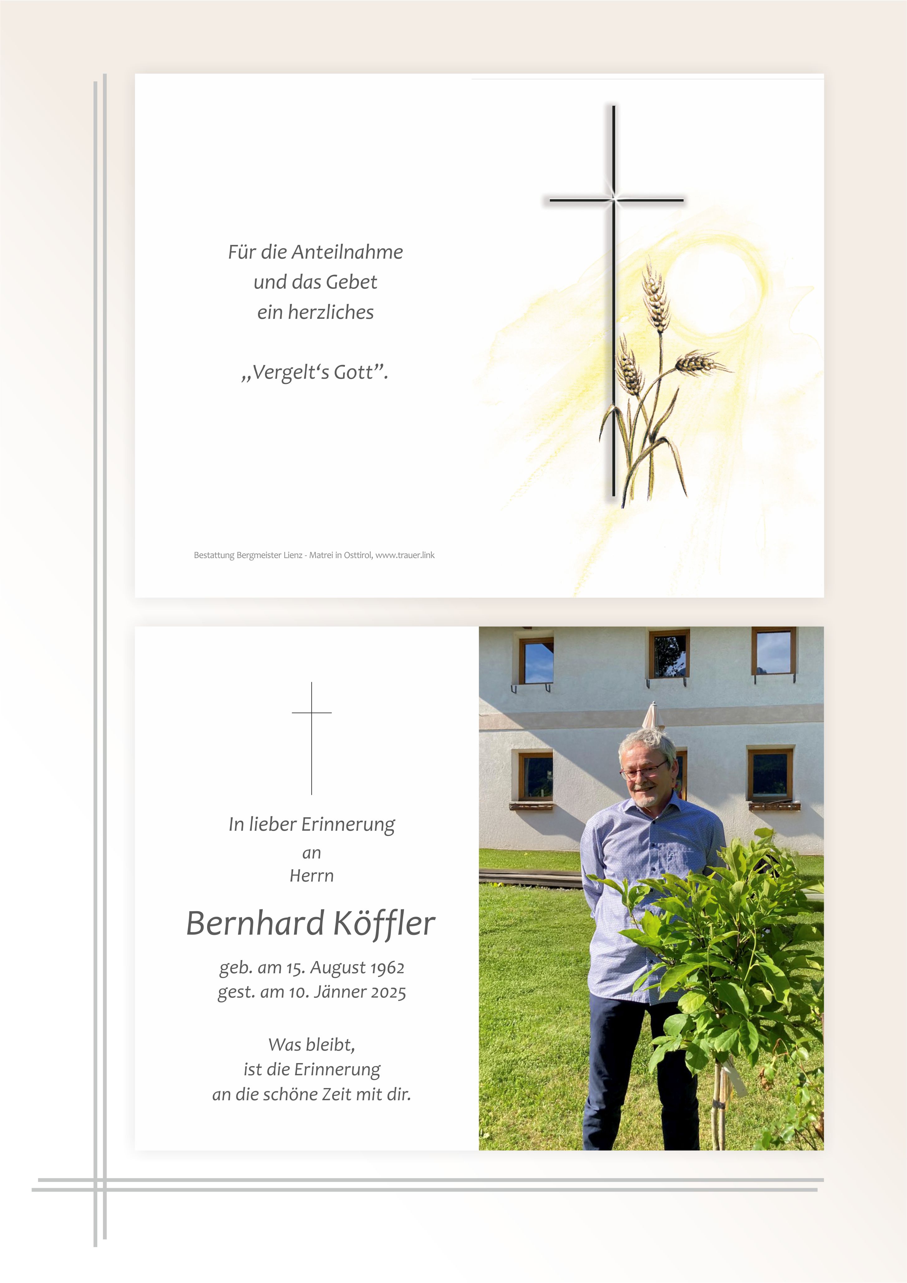 Bernhard Köffler