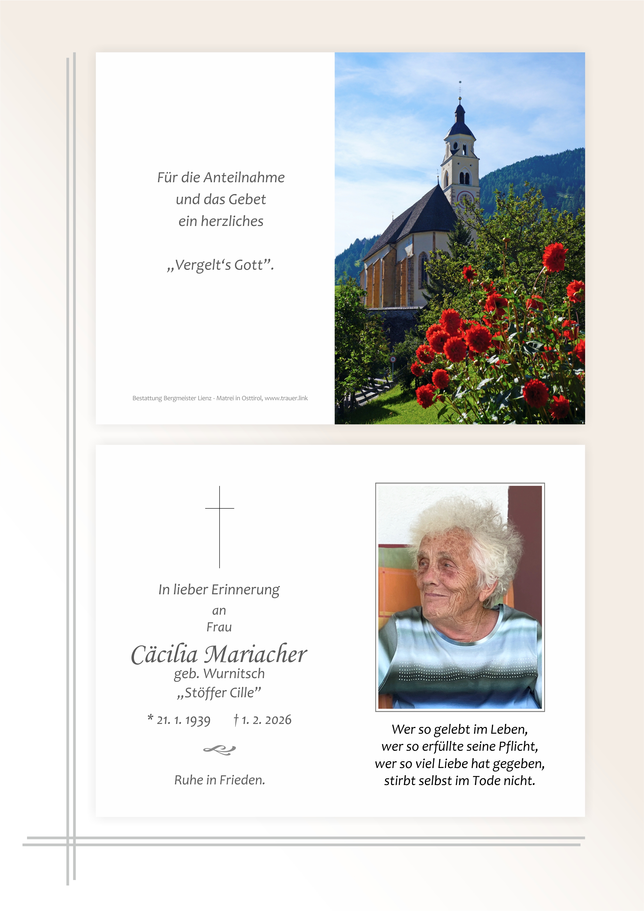 Cäcilia Mariacher