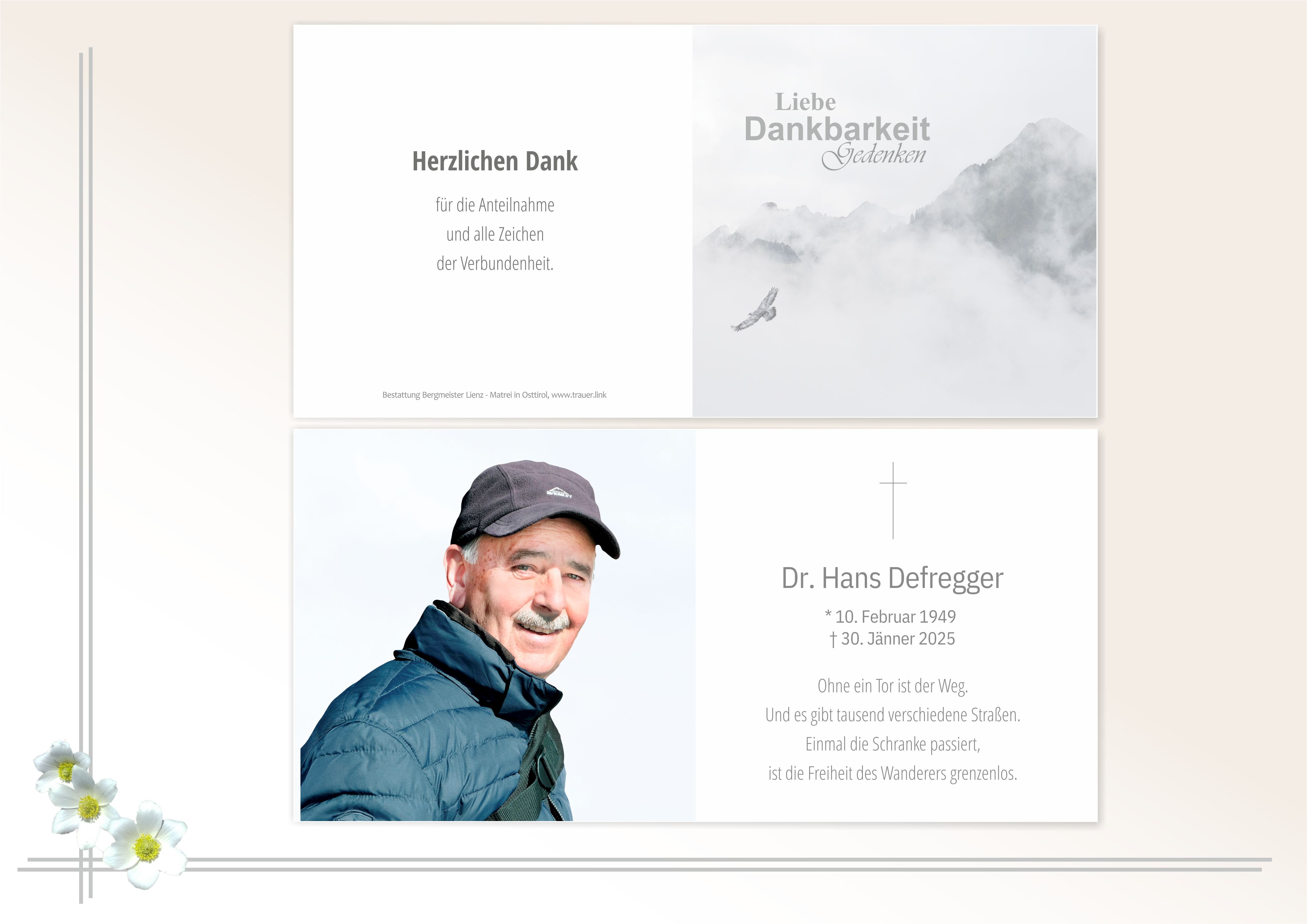Dr. Hans Defregger