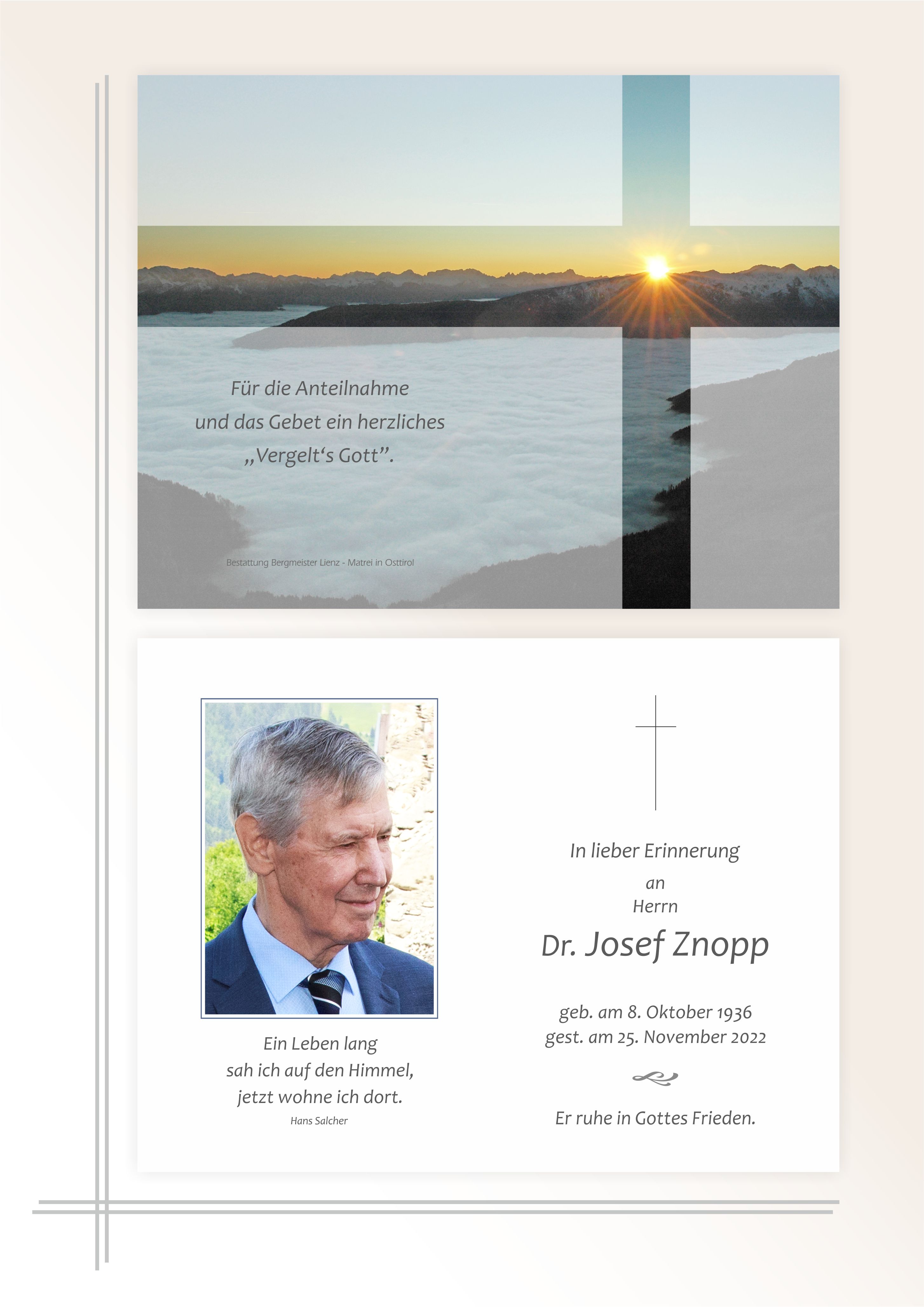 Dr. Josef Znopp
