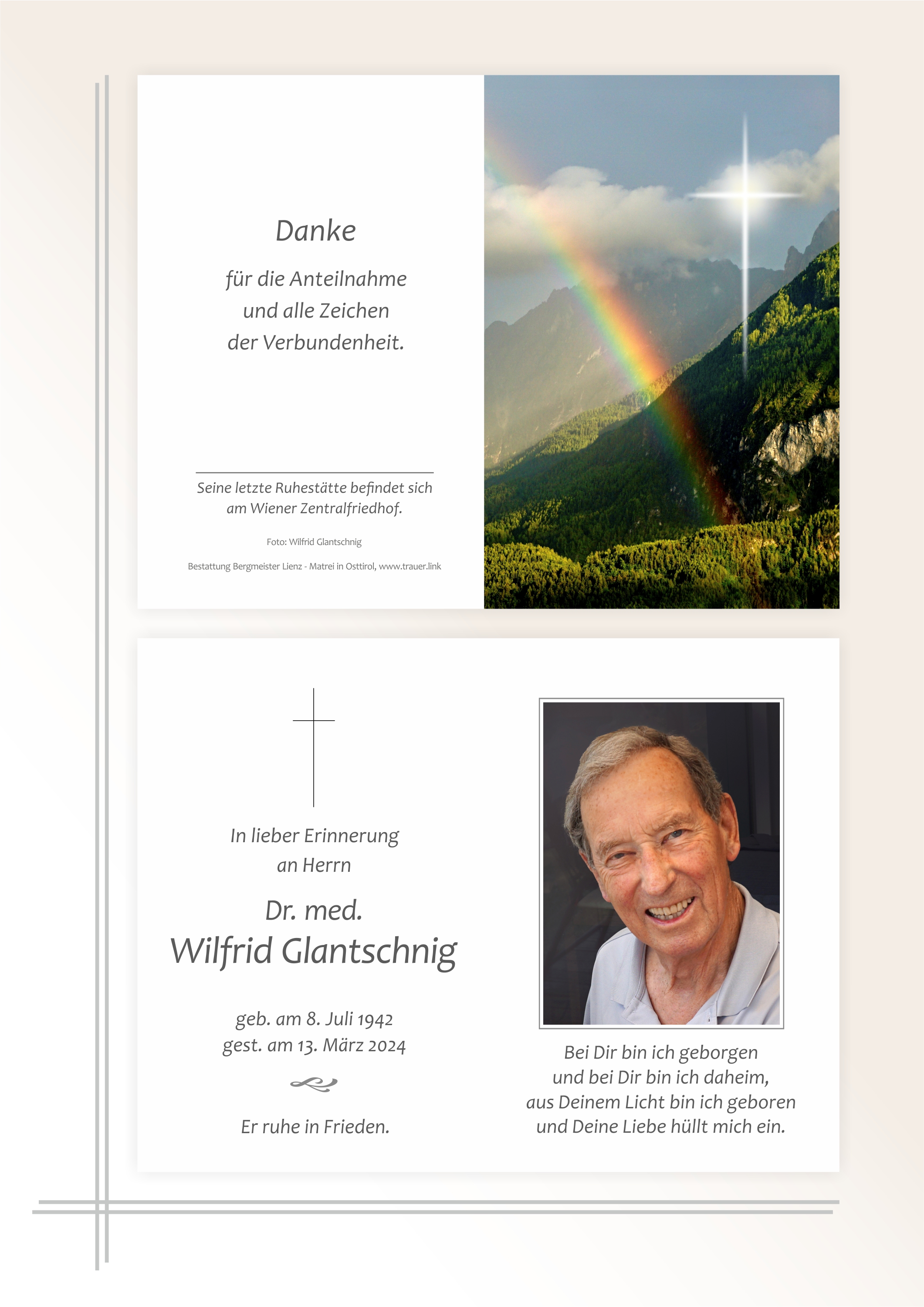 Dr. med. Wilfrid Glantschnig