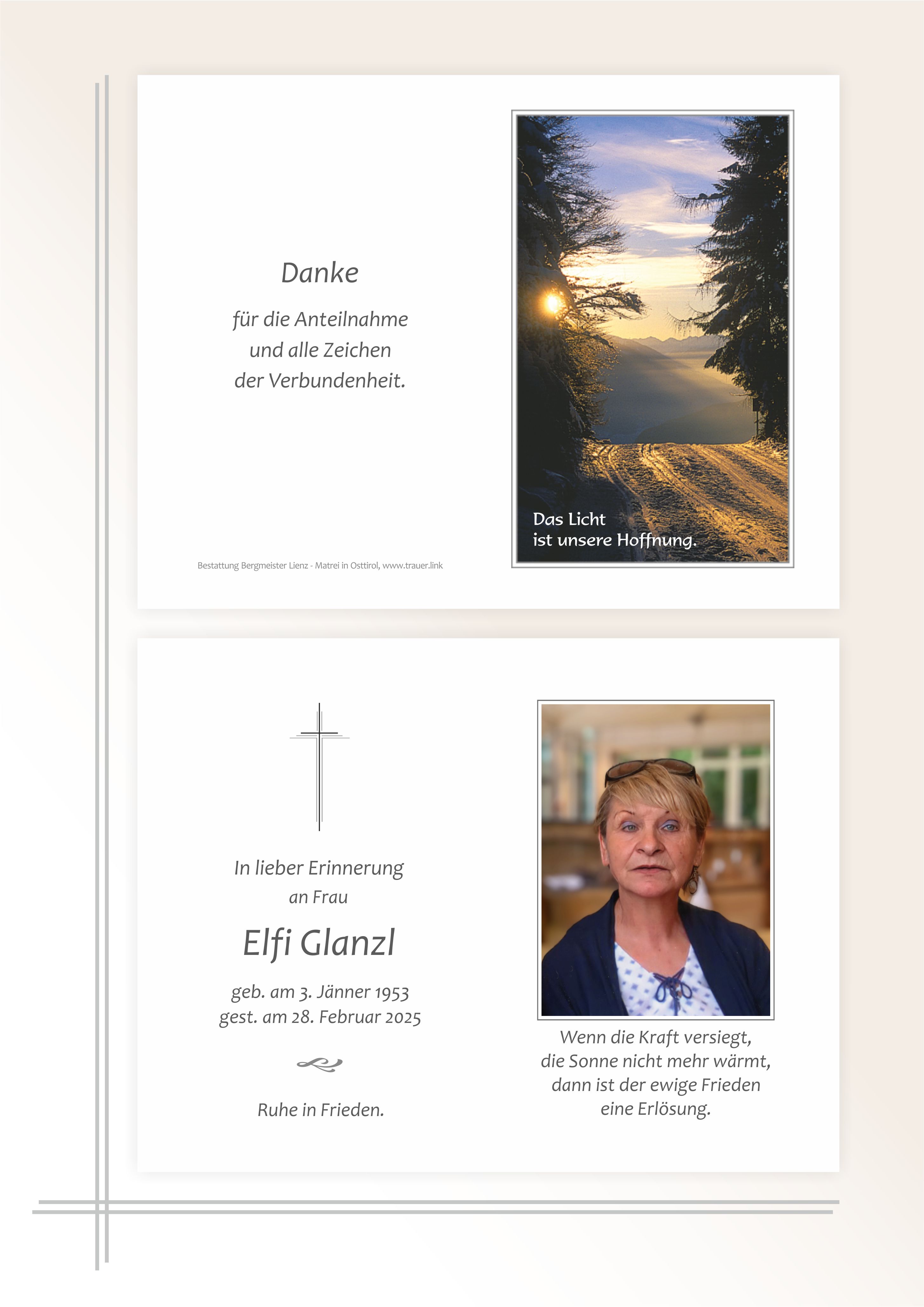 Elfriede Glanzl