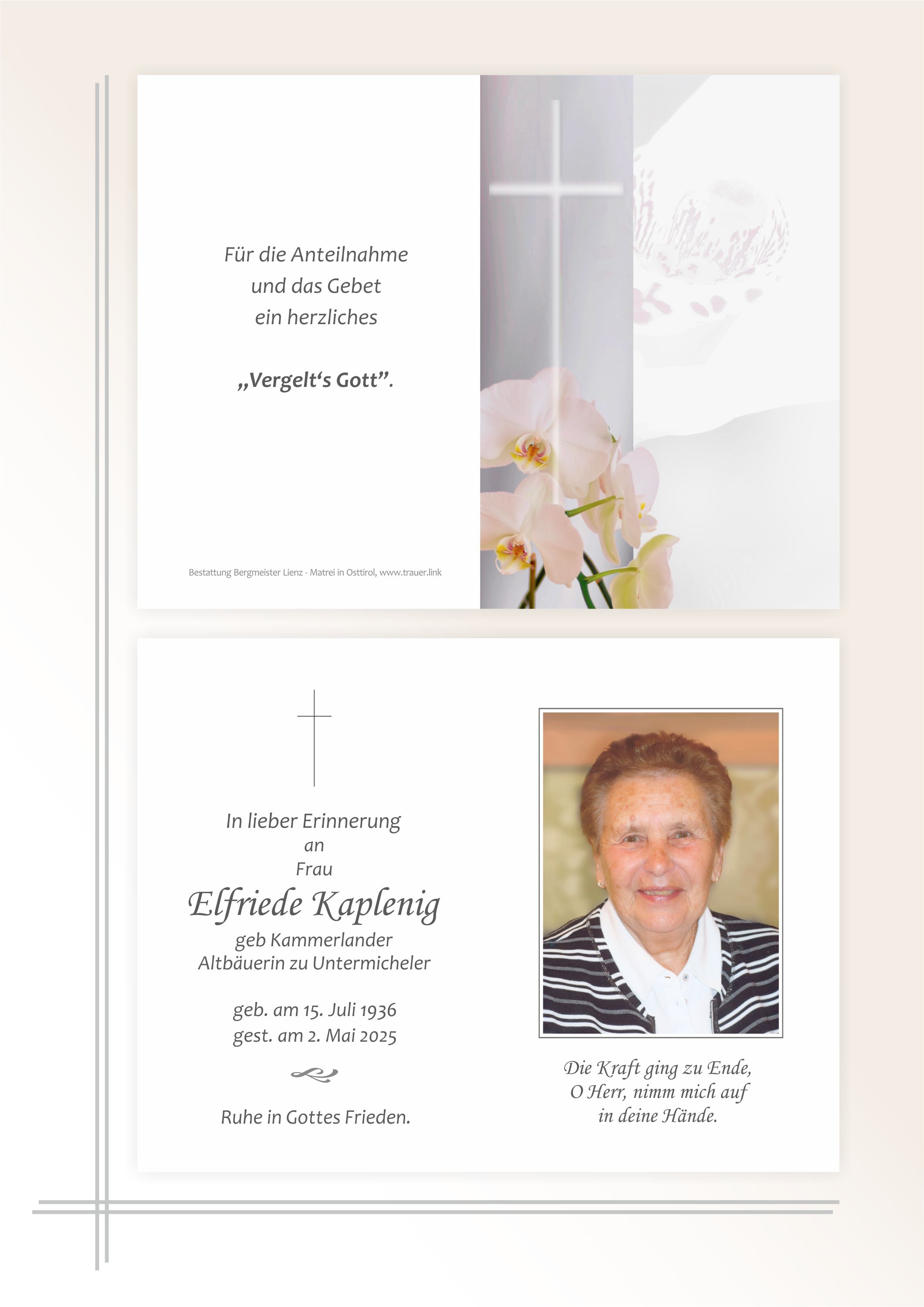 Elfriede Kaplenig