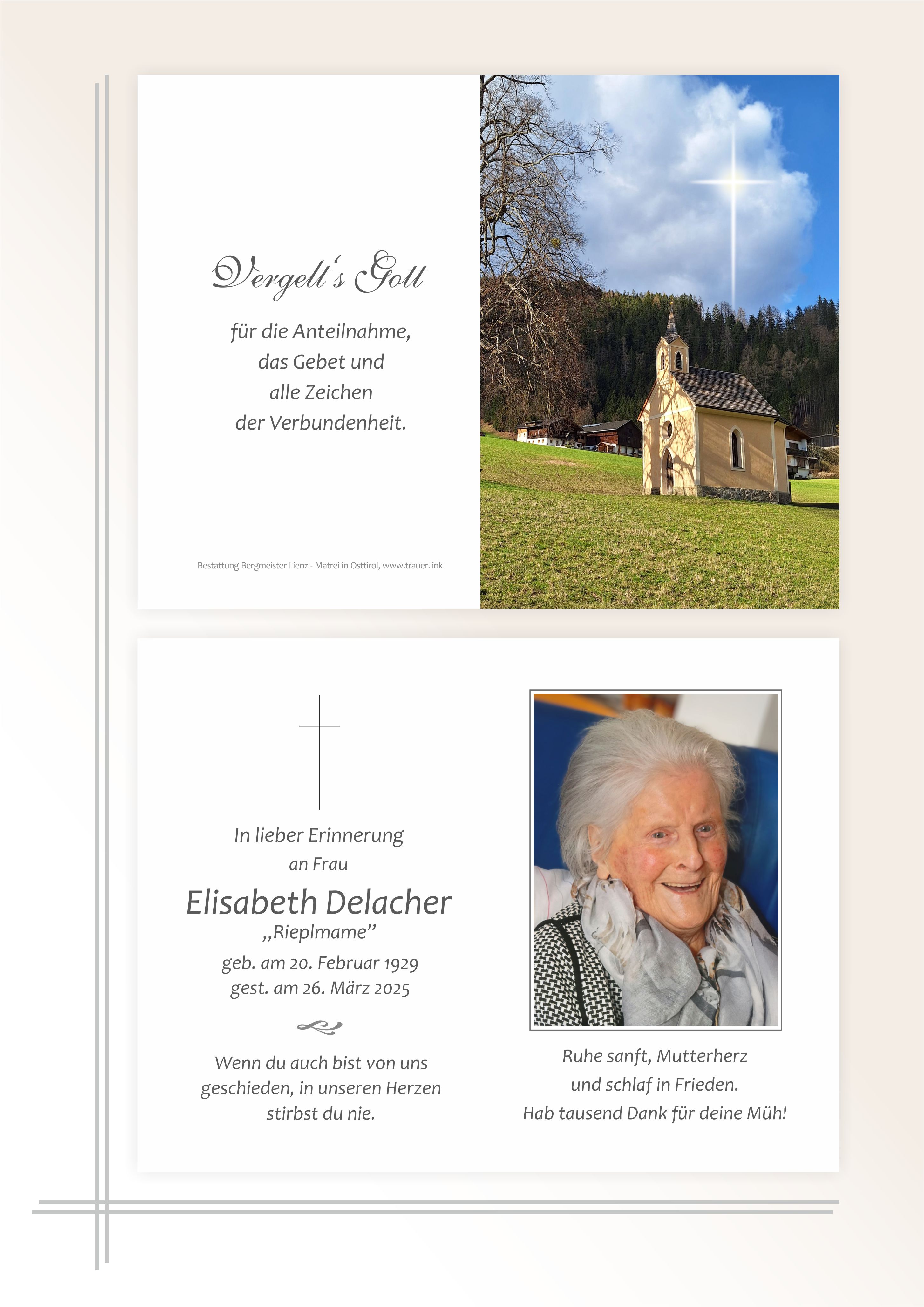 Elisabeth Delacher
