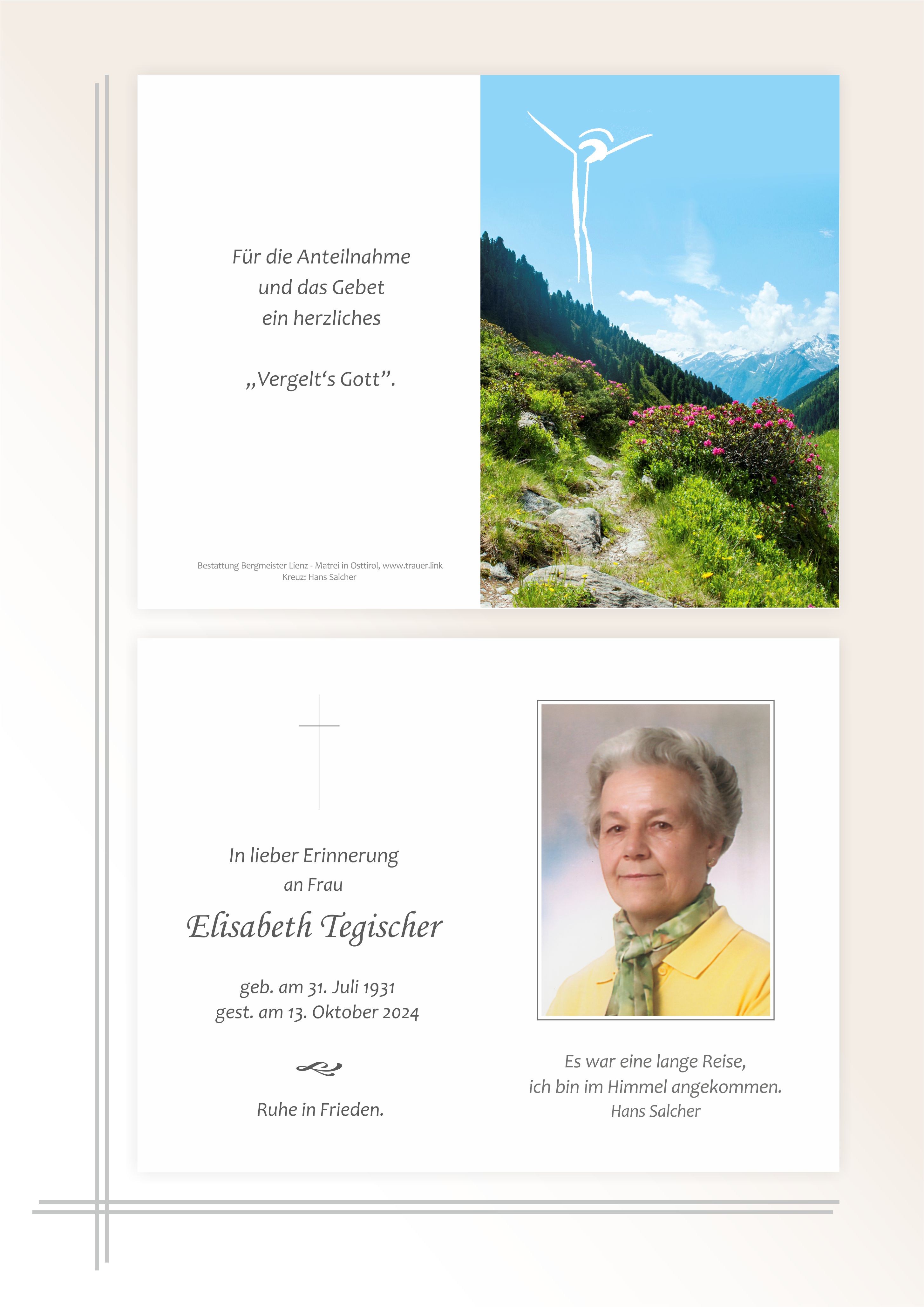 Elisabeth Tegischer