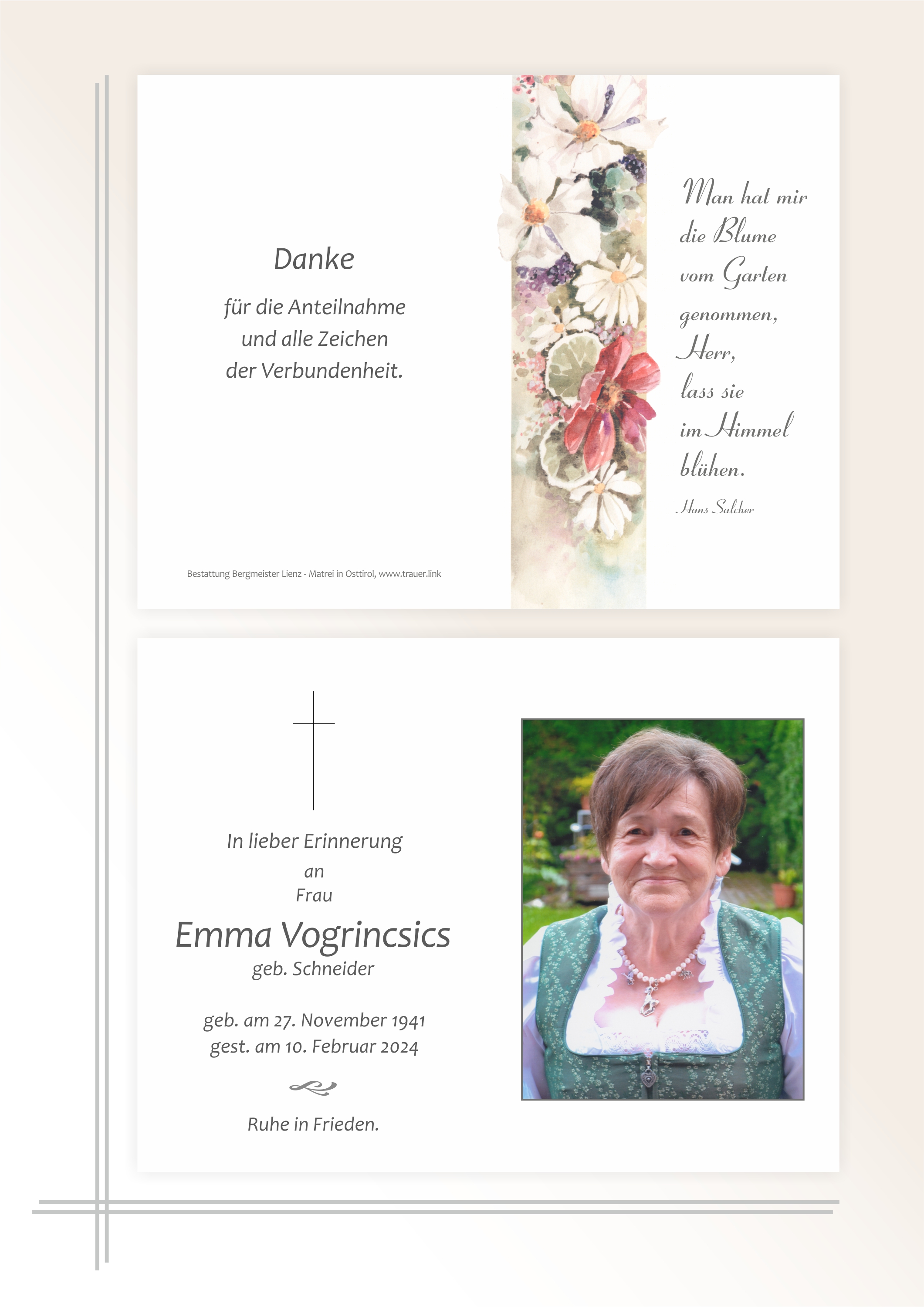 Emma Vogrincsics