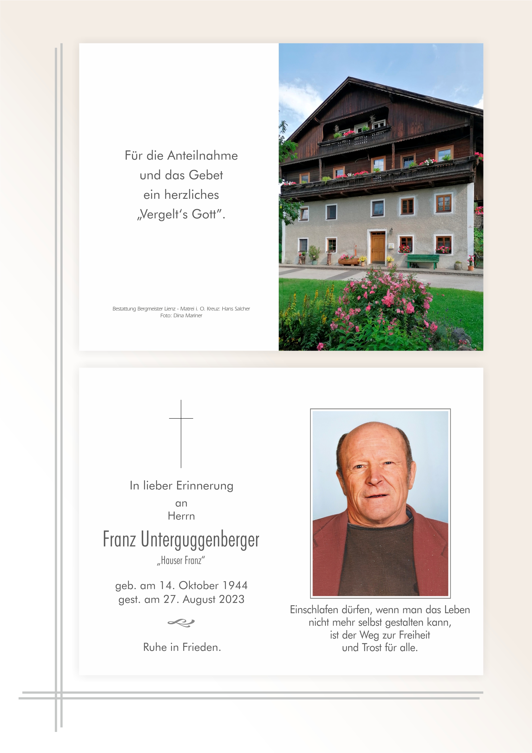 Franz Unterguggenberger
