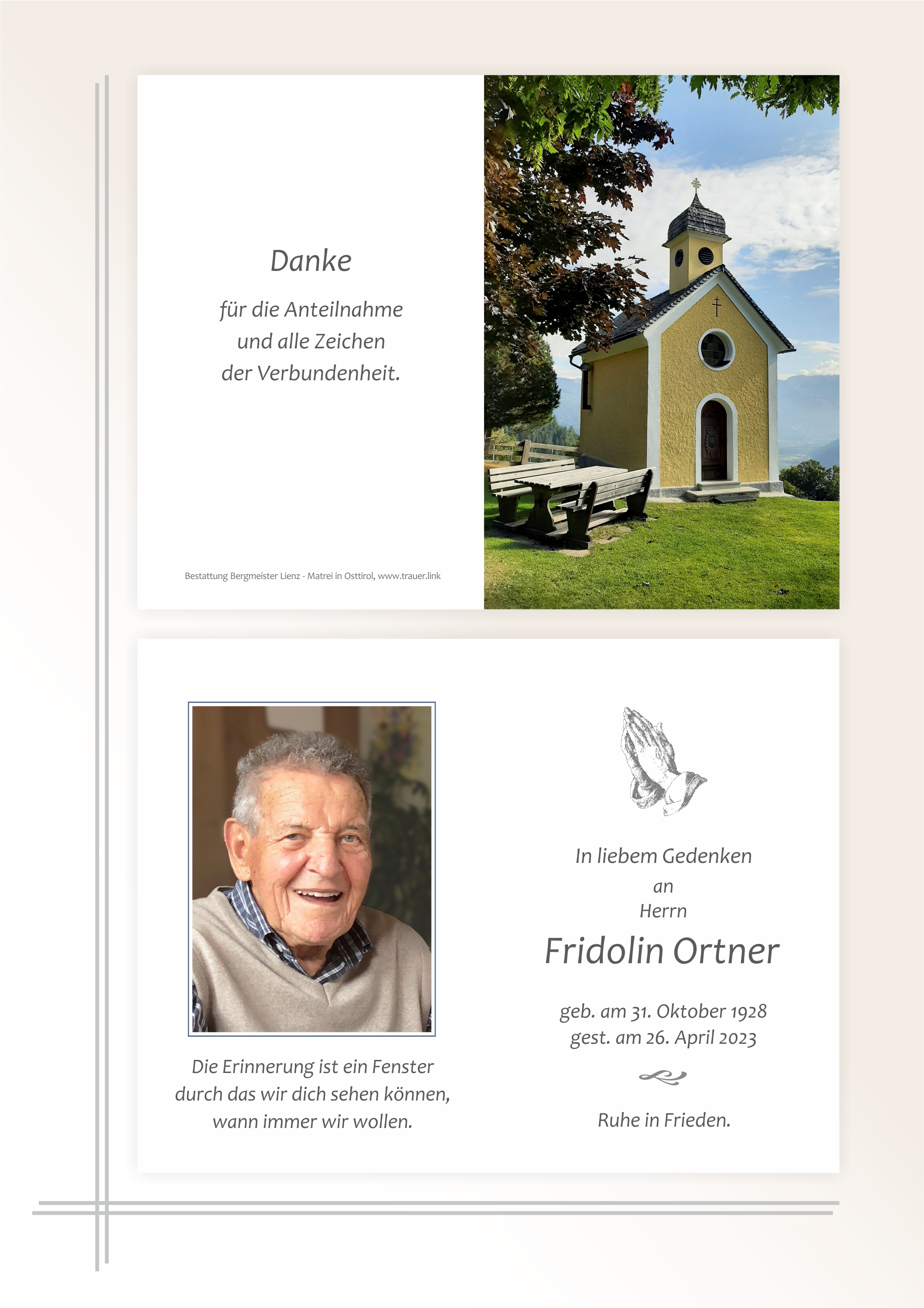 Fridolin Ortner