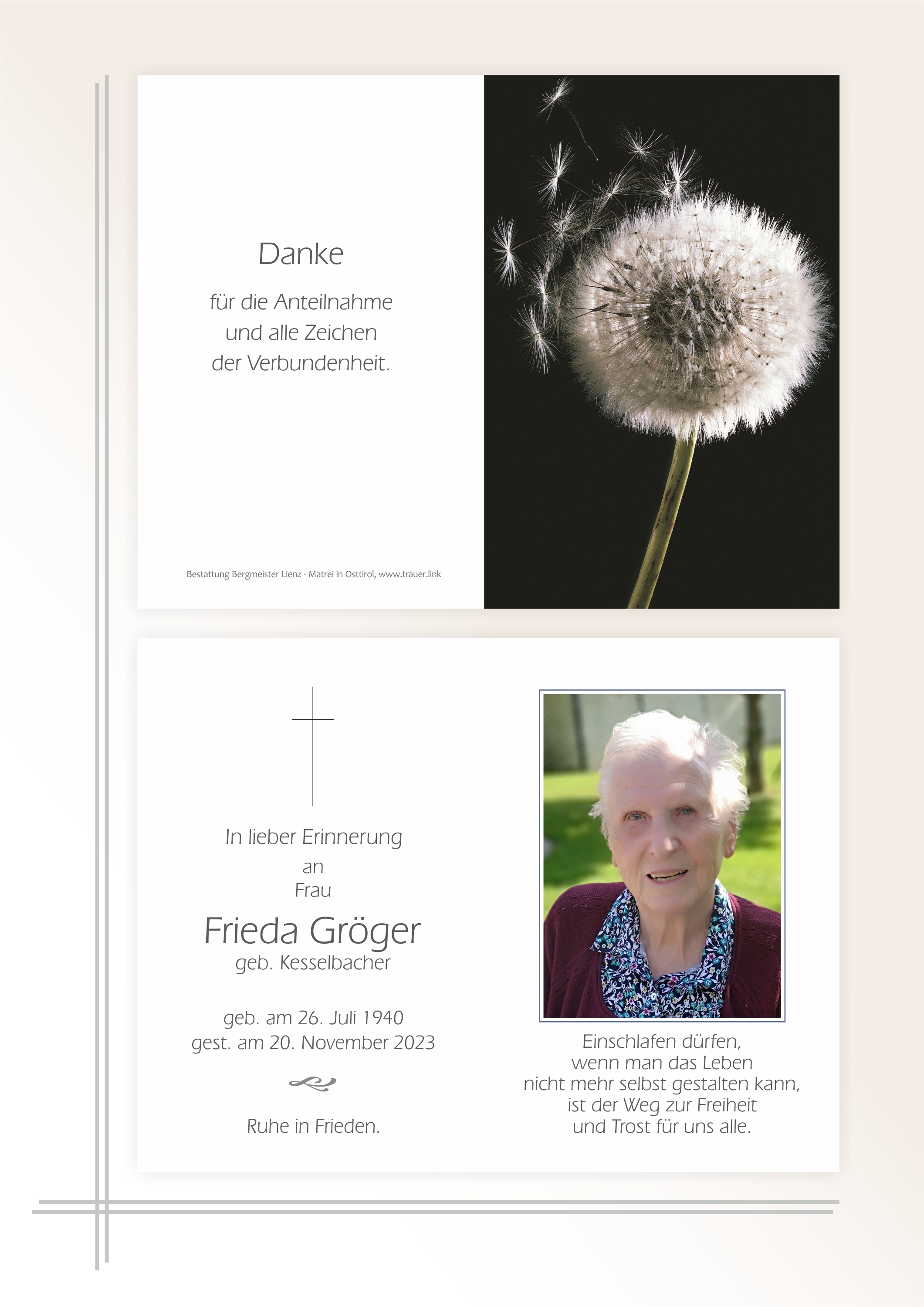 Frieda Gröger