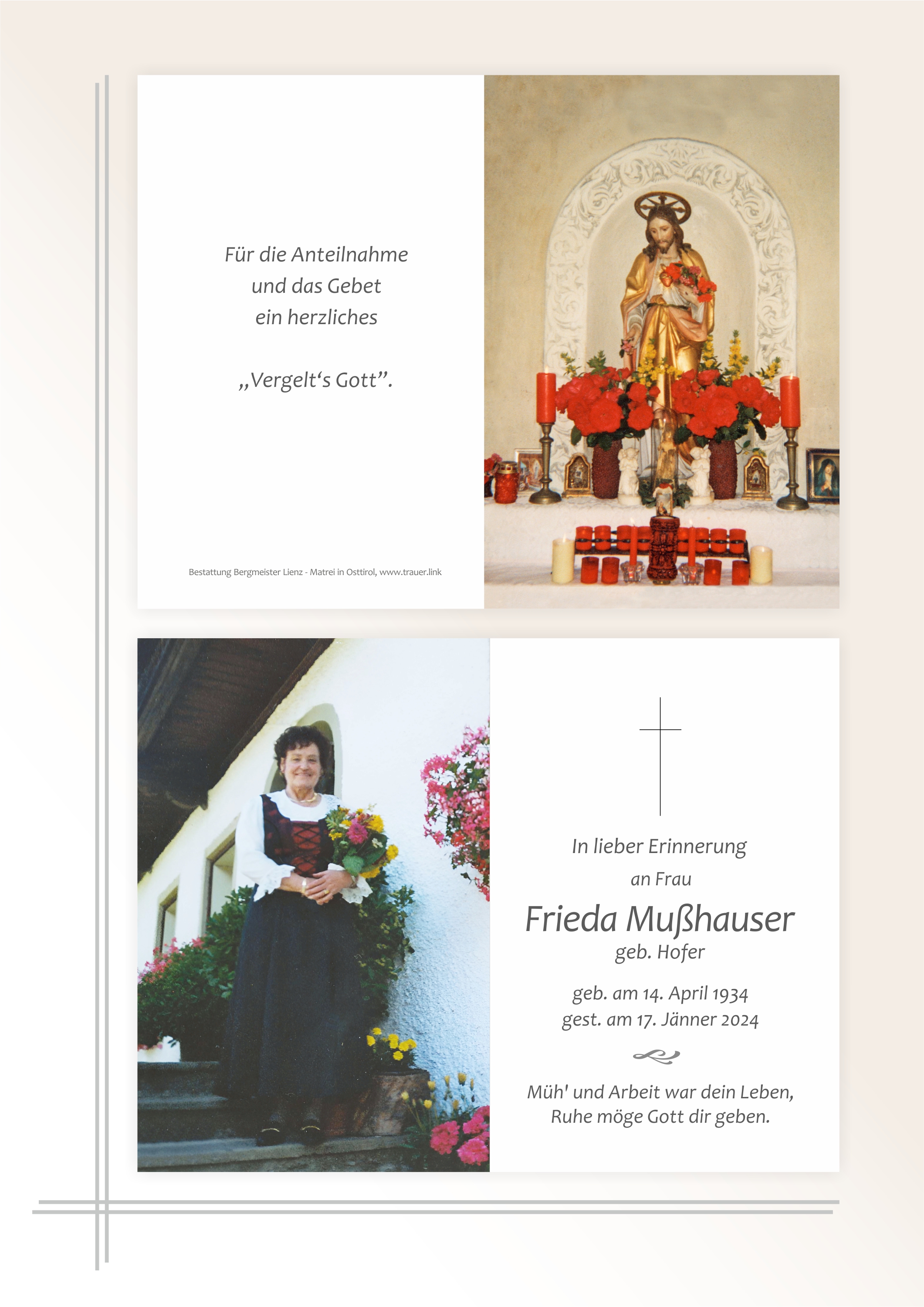Frieda Mußhauser