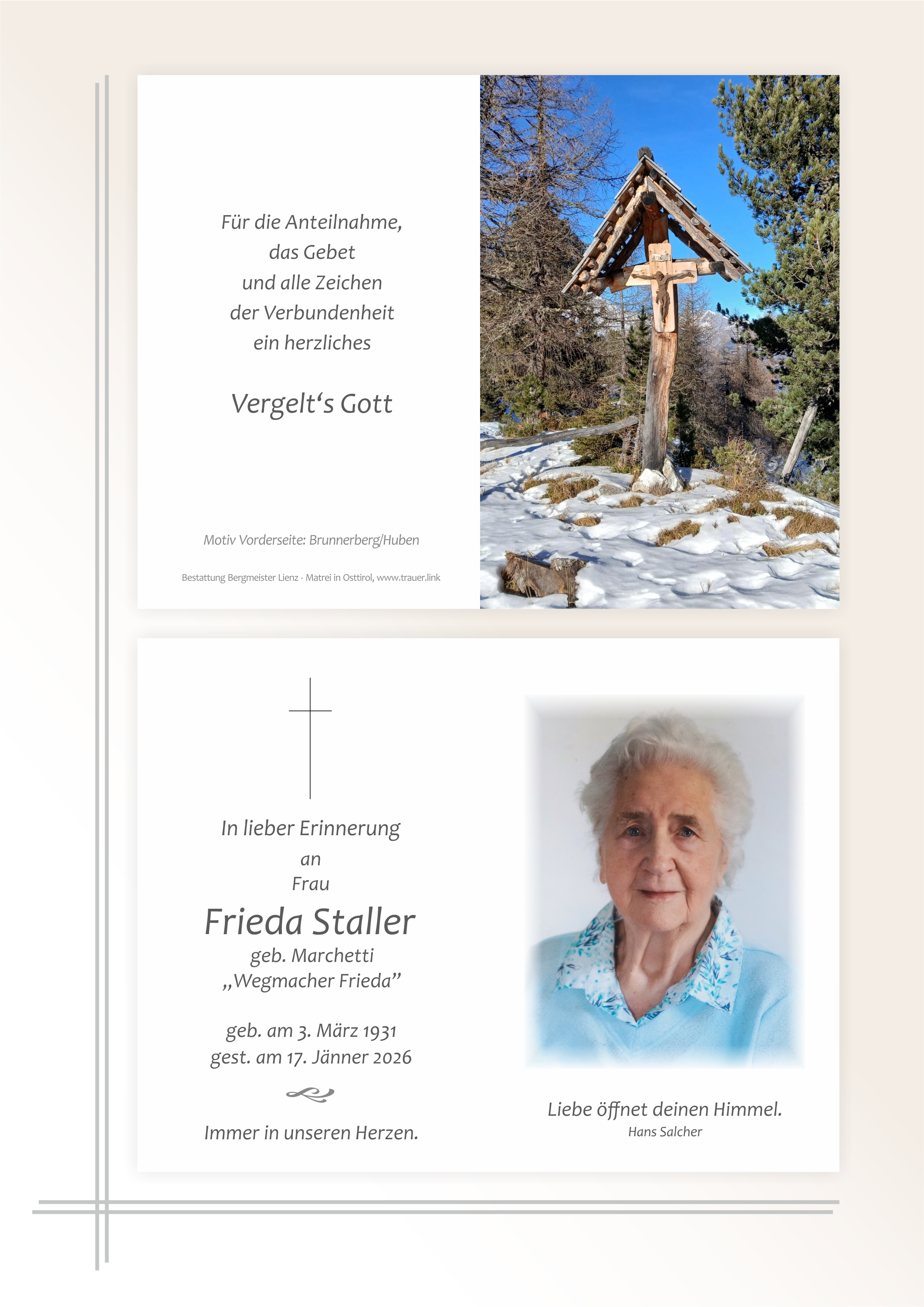 Frieda Staller
