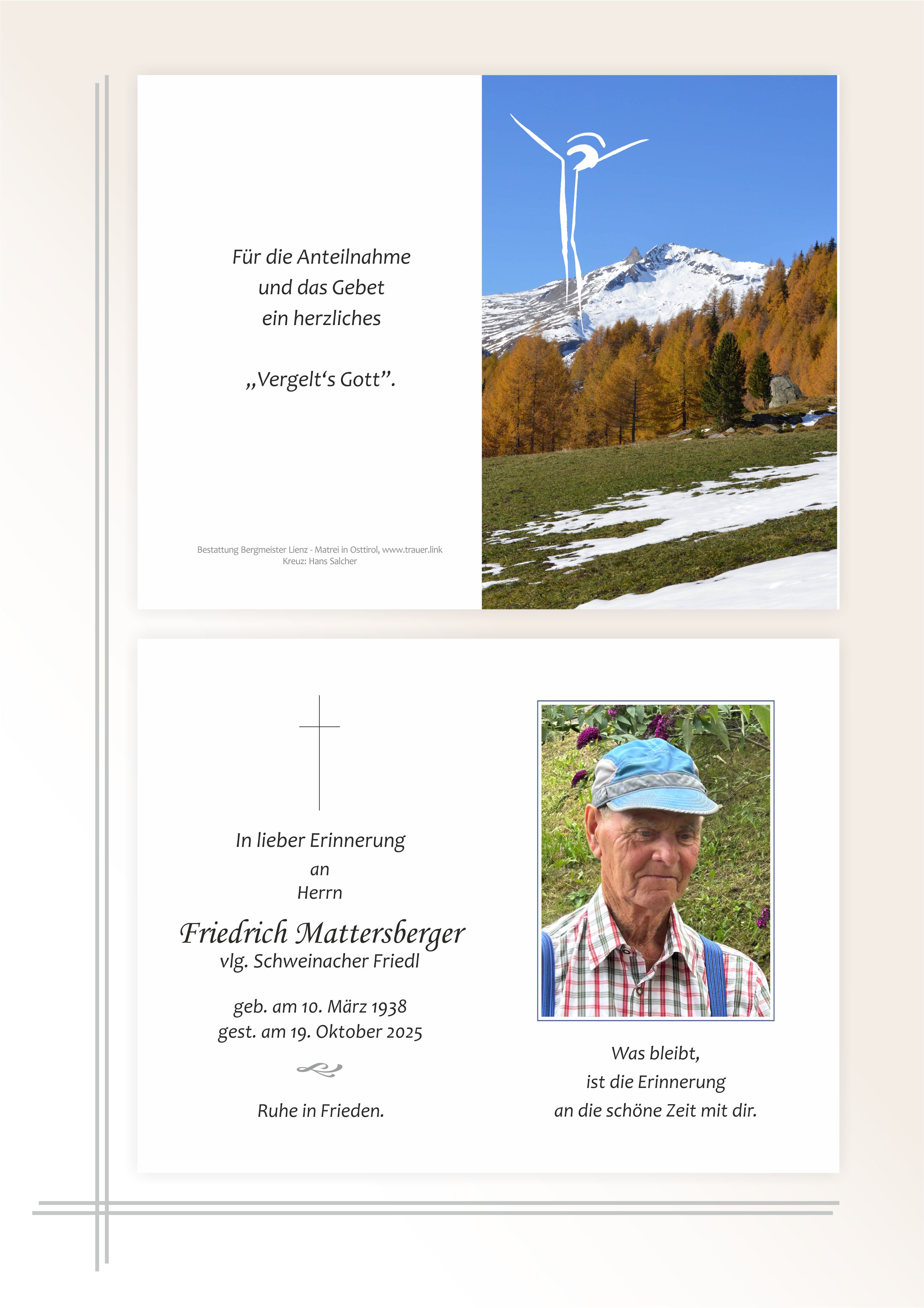 Friedrich Mattersberger