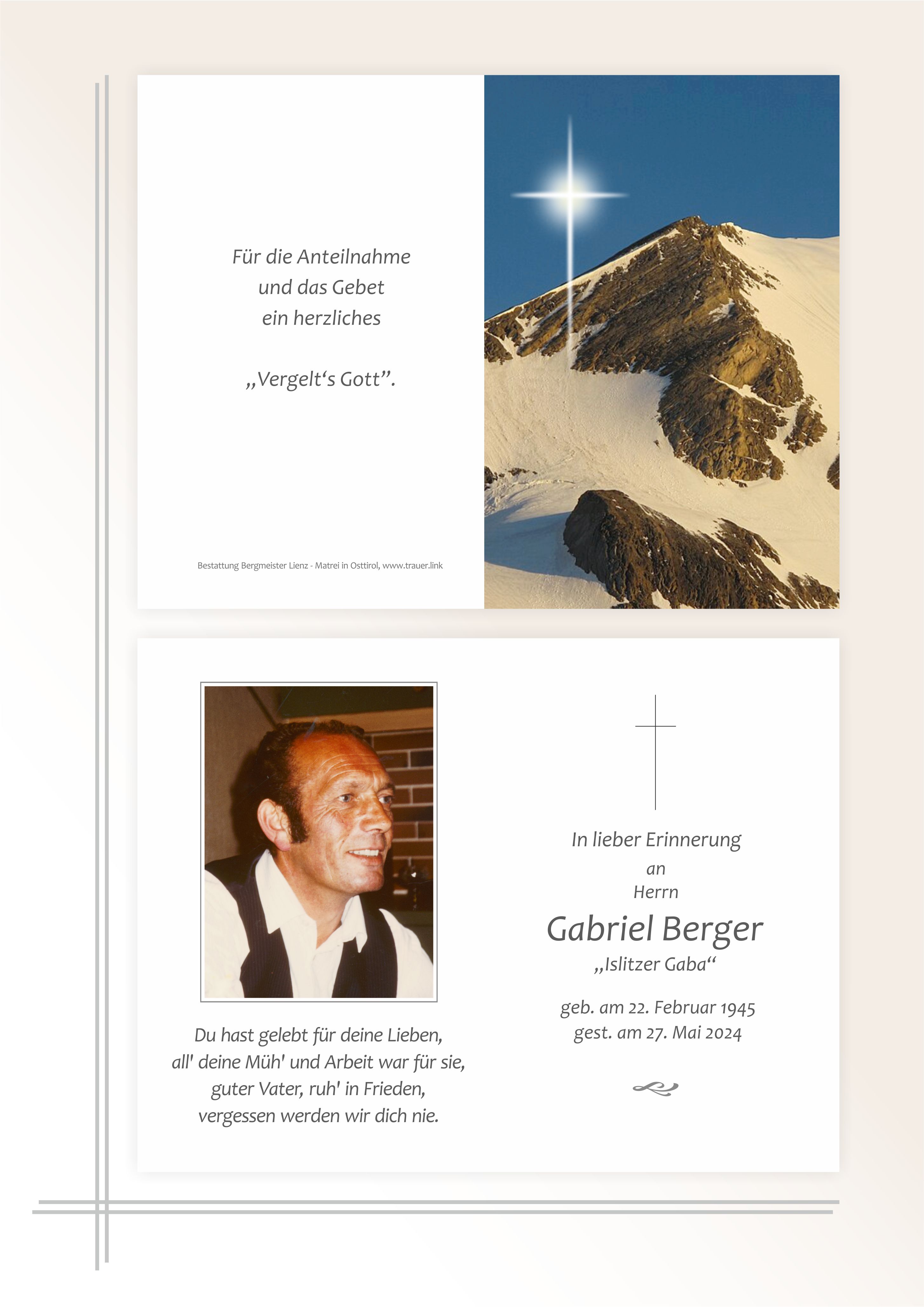 Gabriel Berger