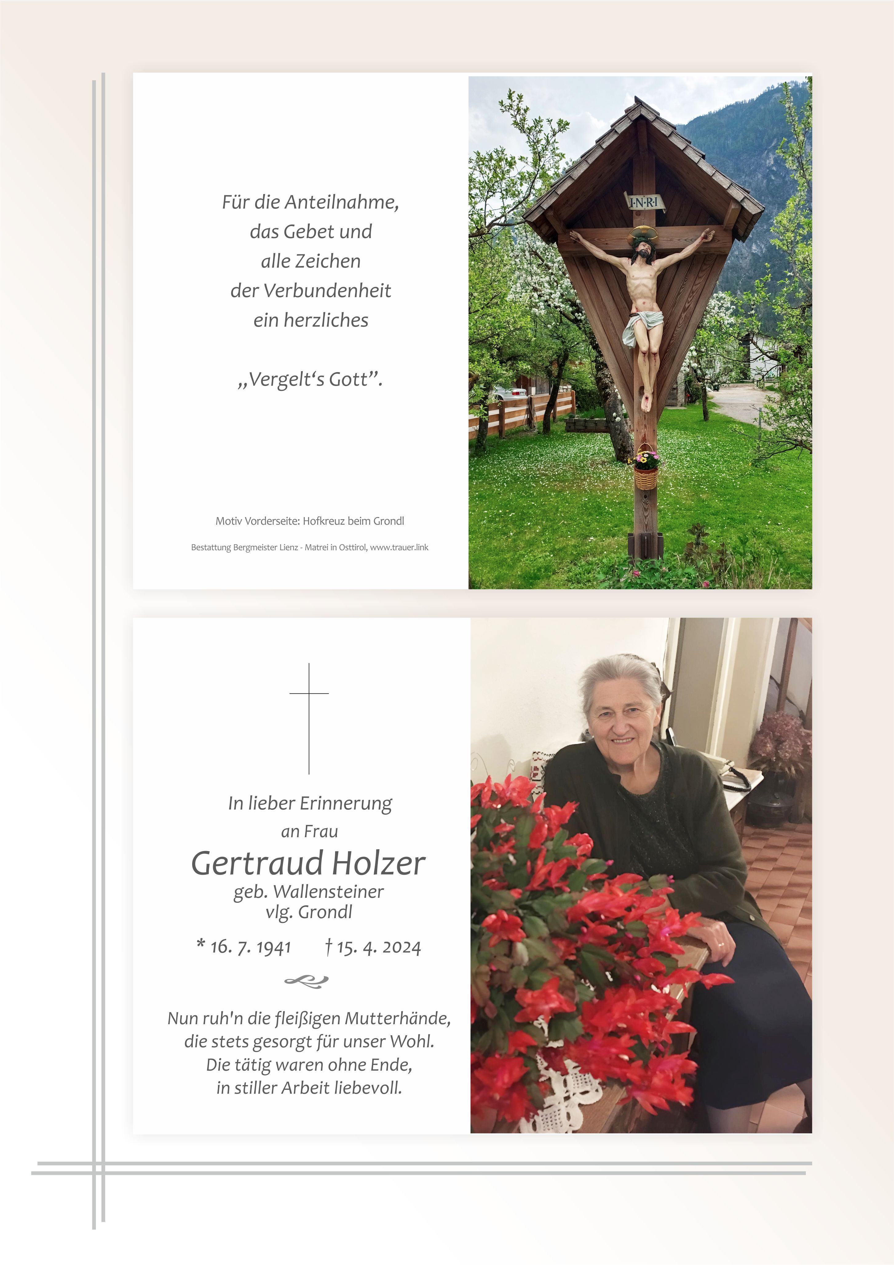 Gertraud Holzer