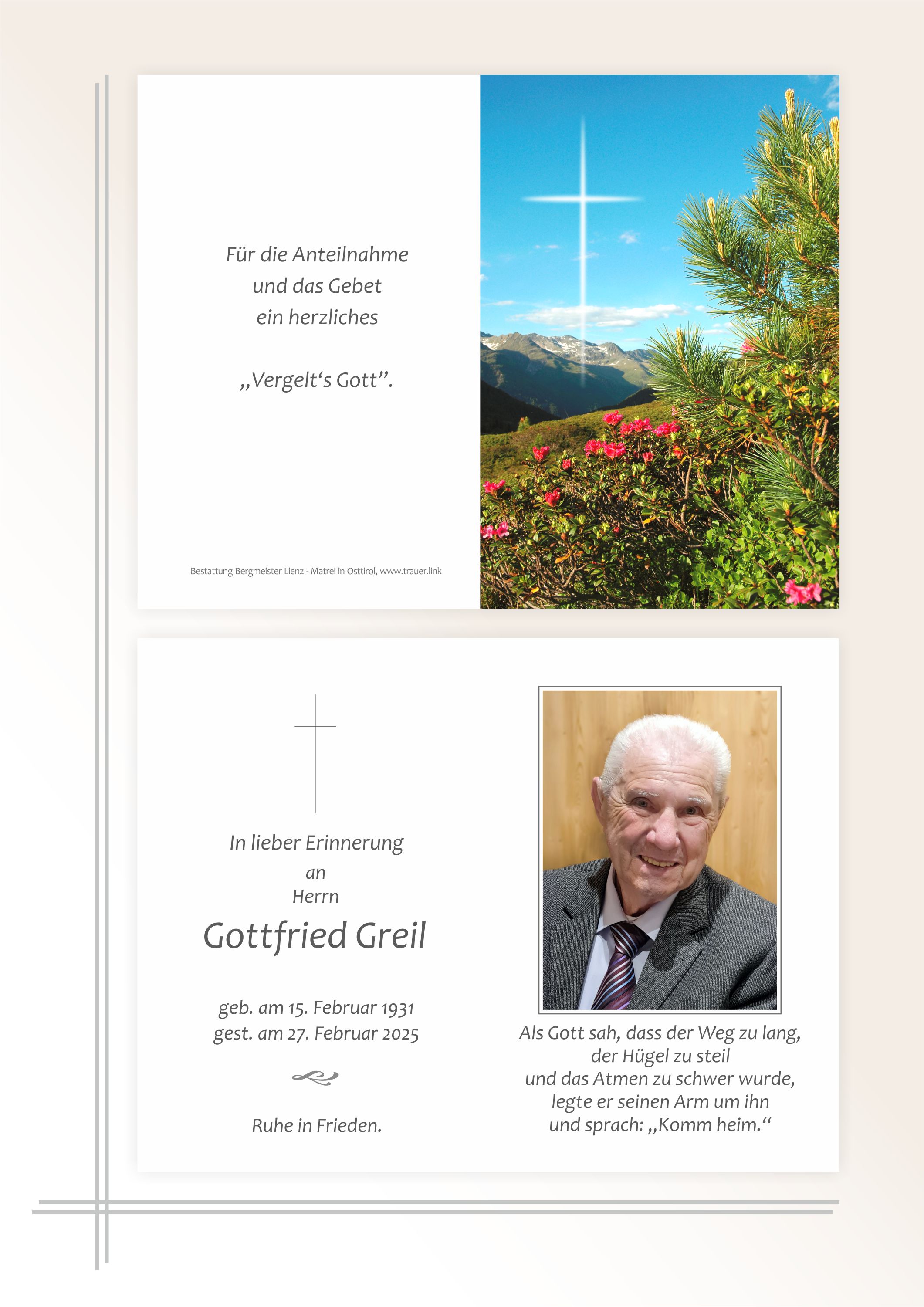 Gottfried Greil