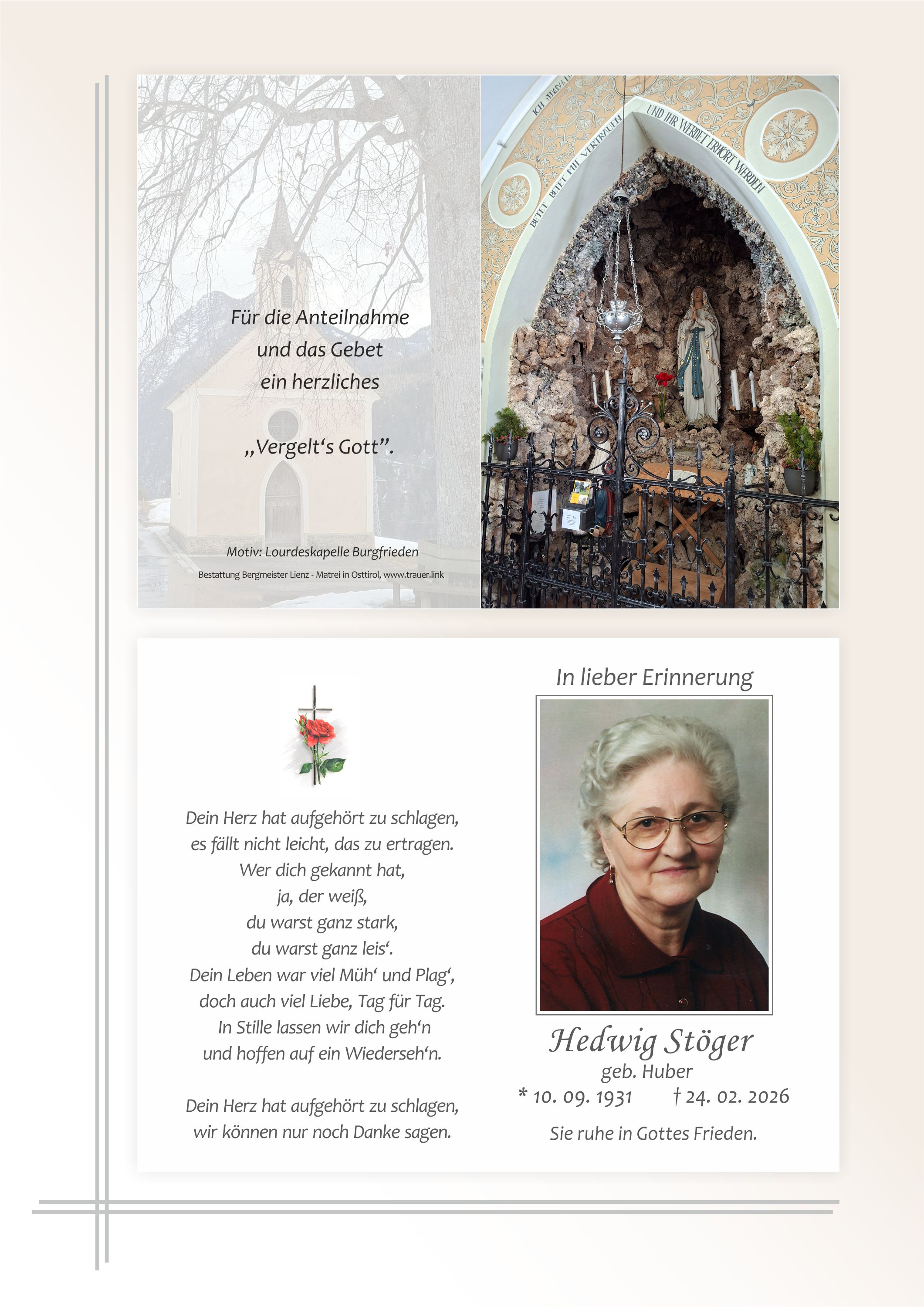 Hedwig Stöger