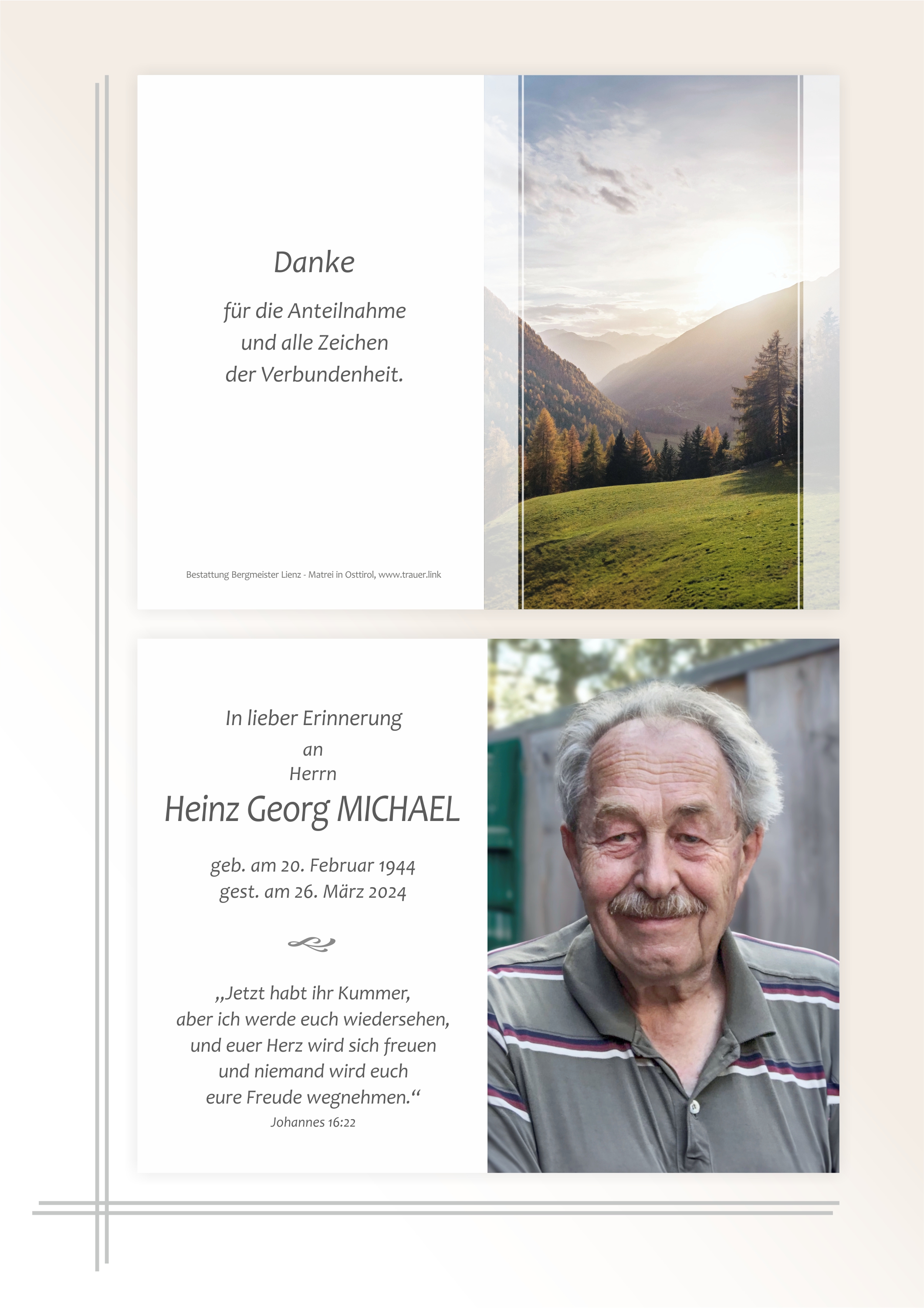 Heinz Georg MICHAEL
