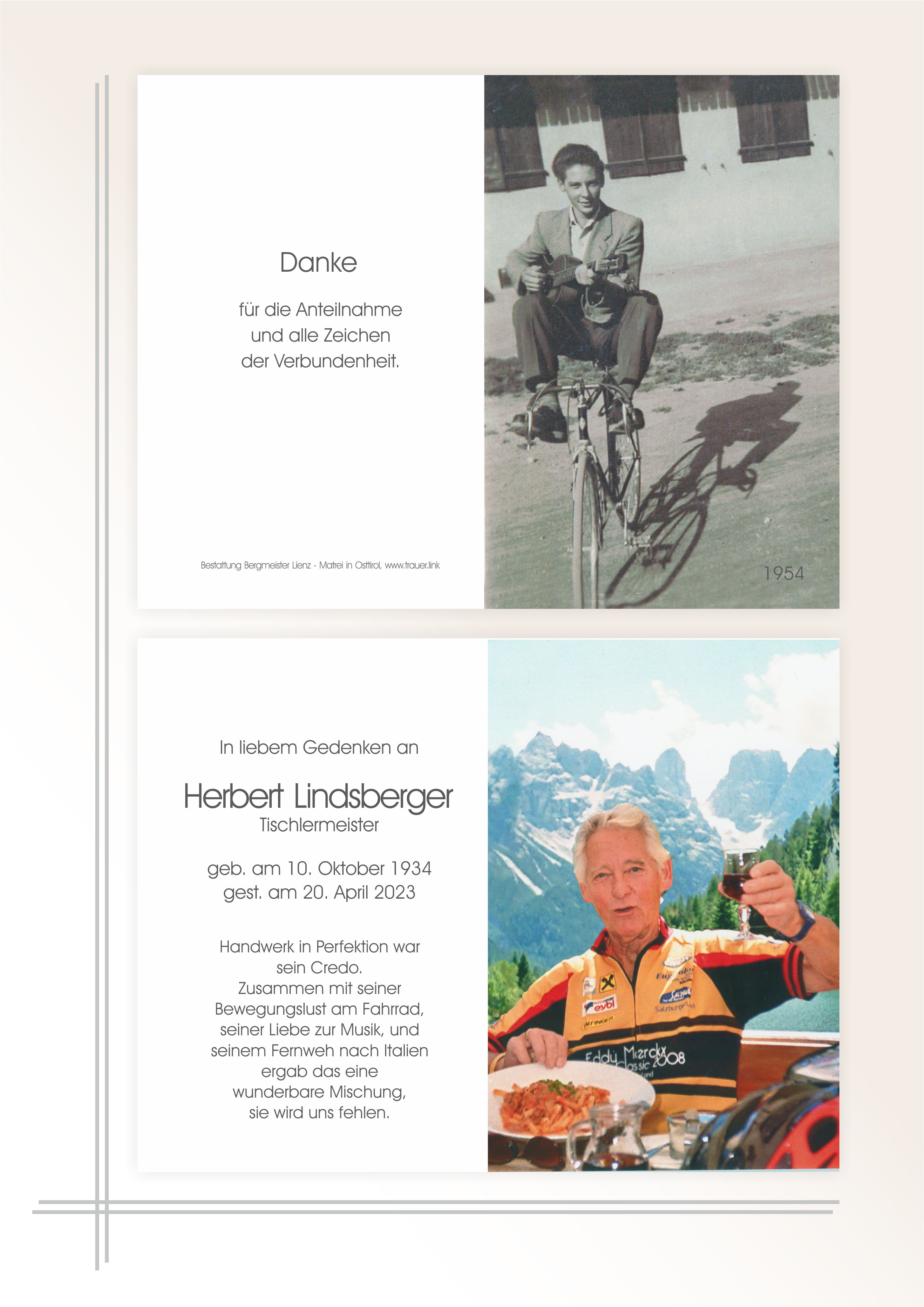 Herbert Lindsberger