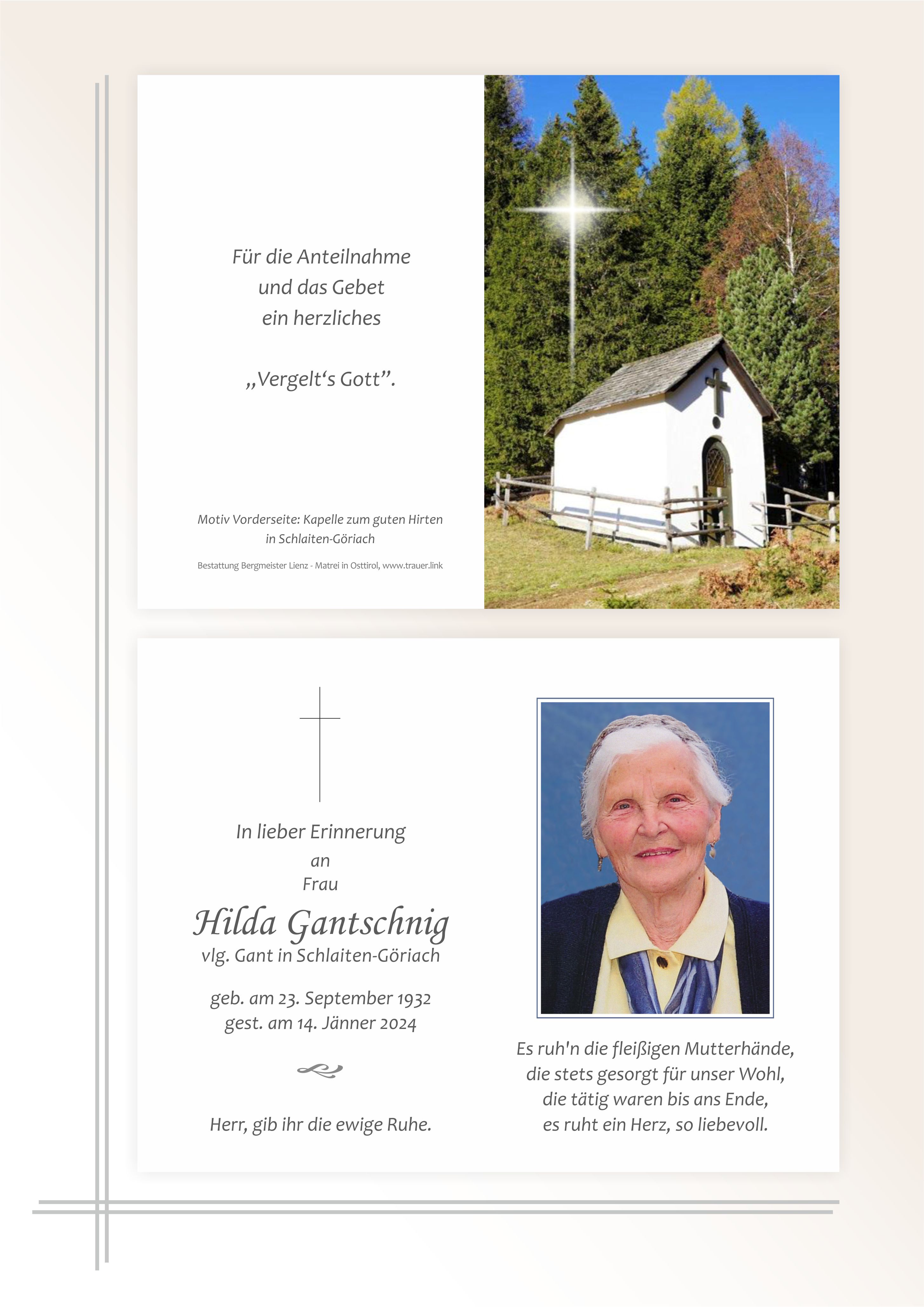 Hilda Gantschnig