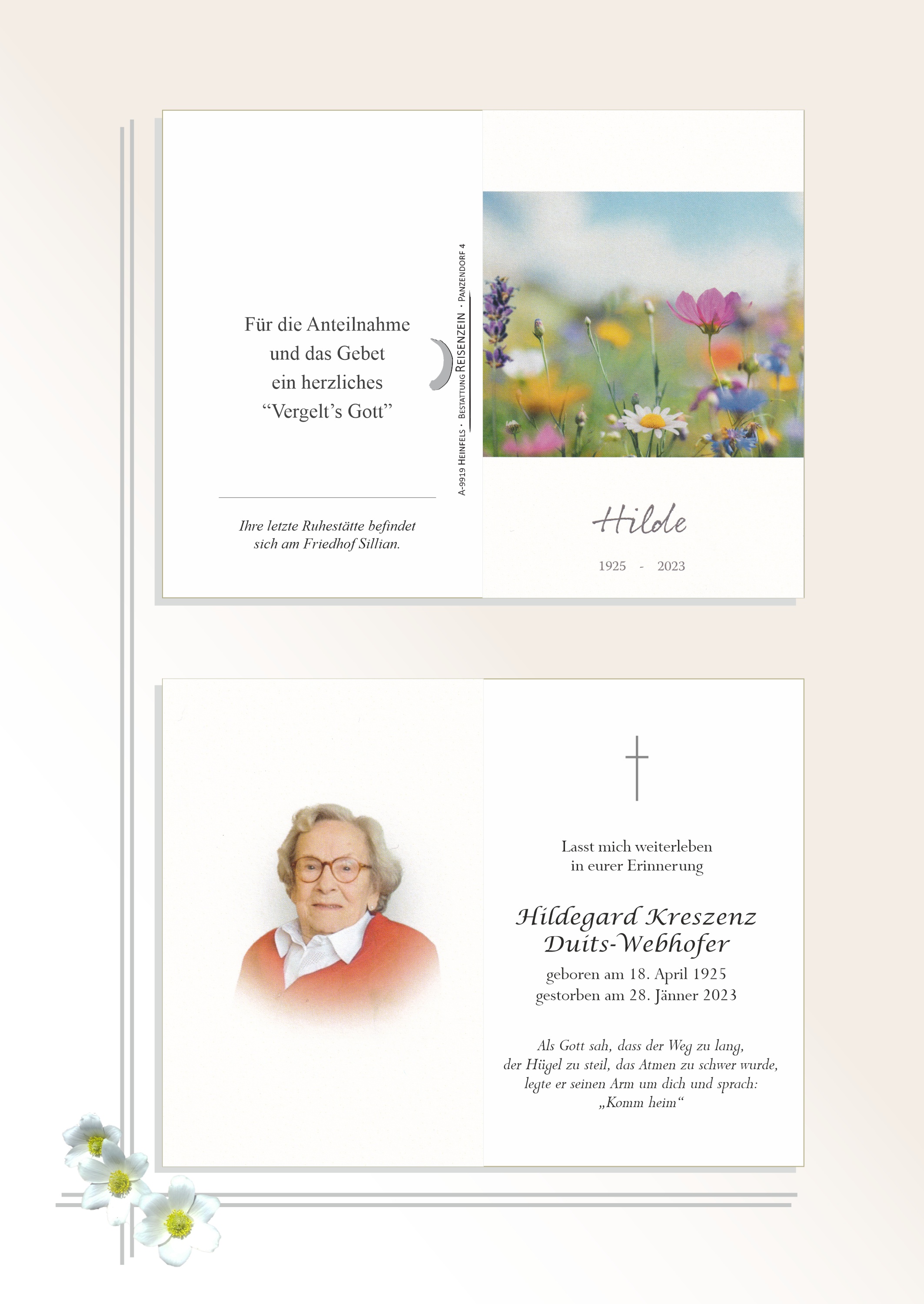 Hildegard Kreszens Duits-Webhofer