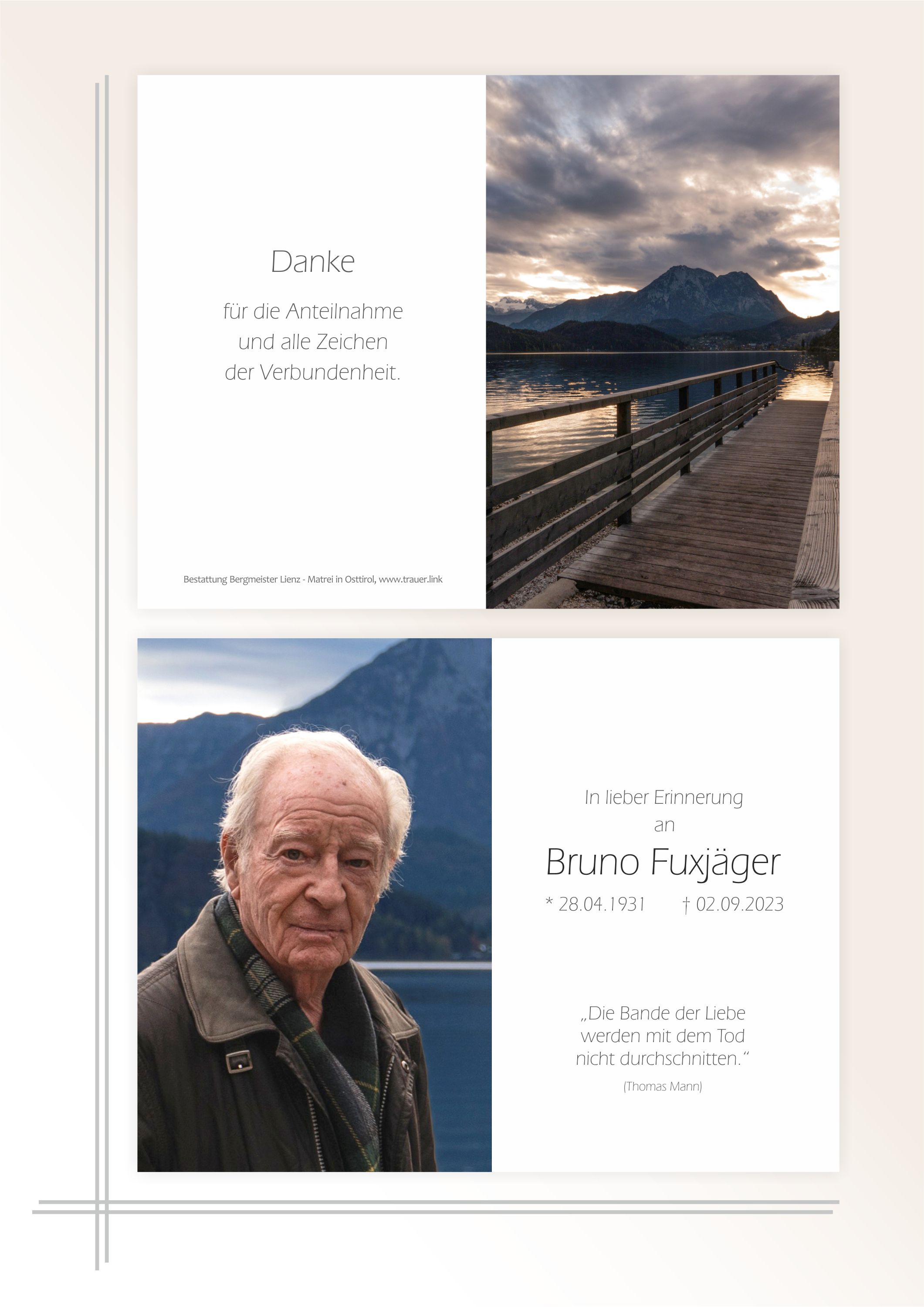 Hofrat Dipl.-Ing. Bruno Fuxjäger
