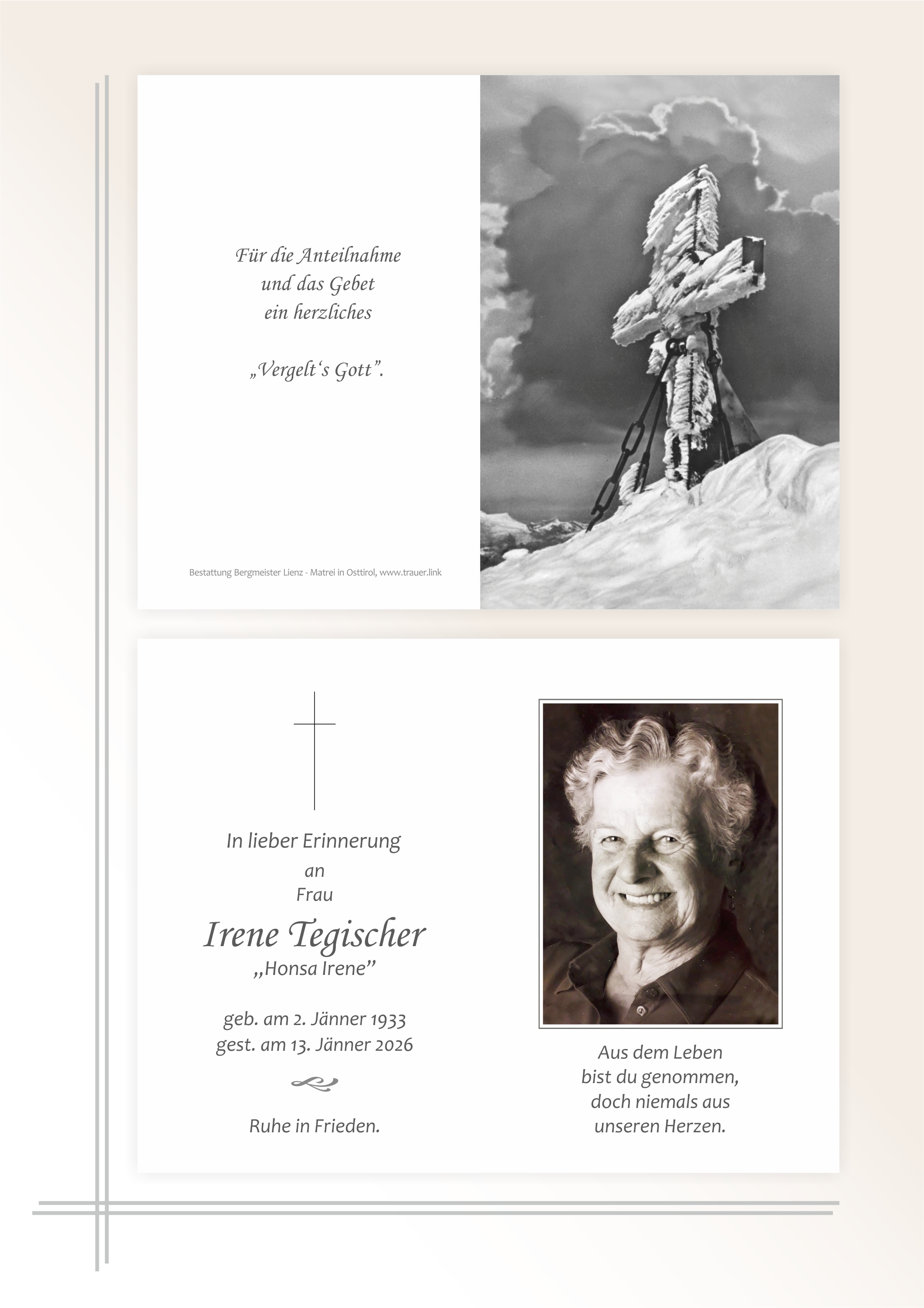 Irene Tegischer