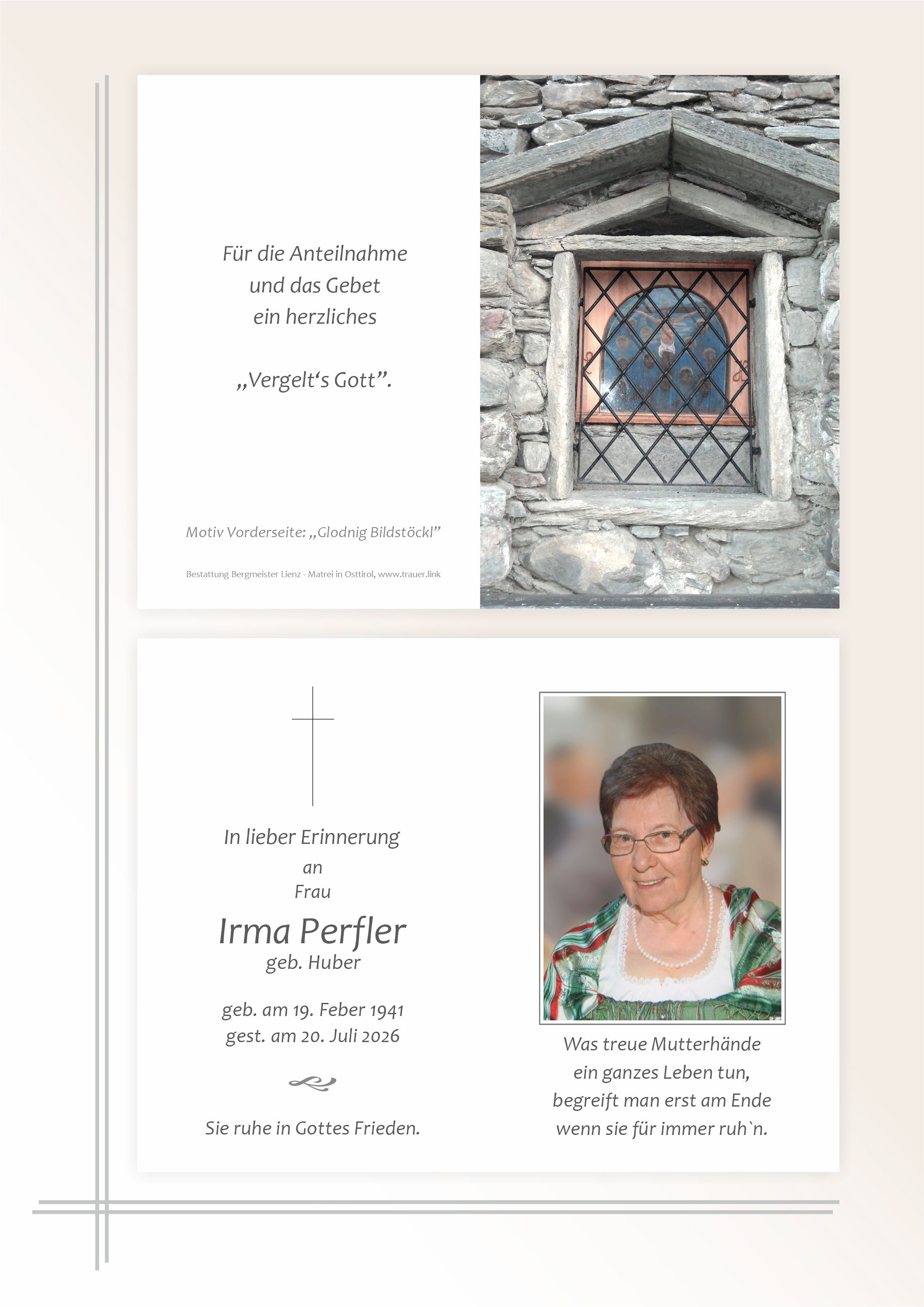 Irma Perfler