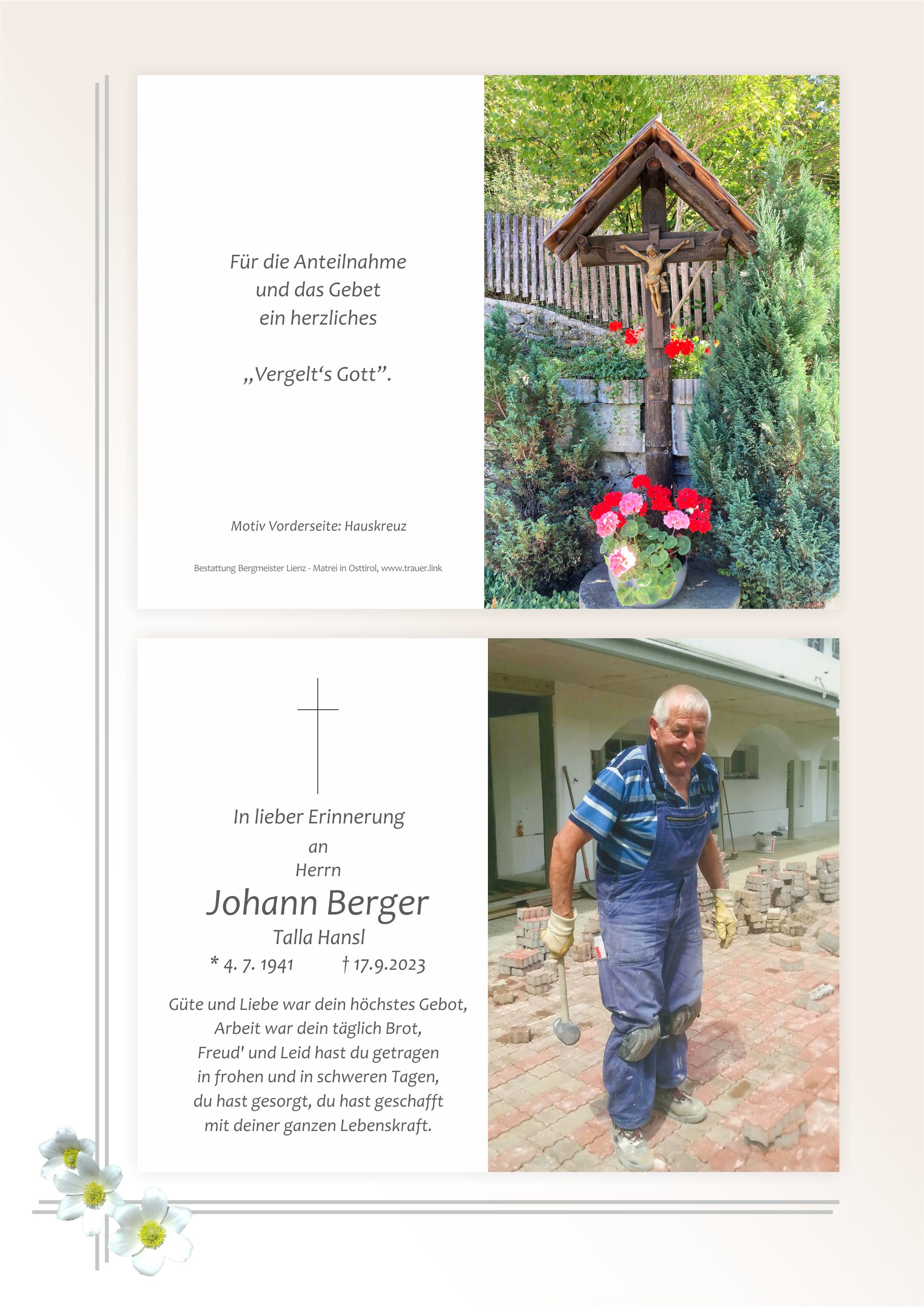 Johann Berger