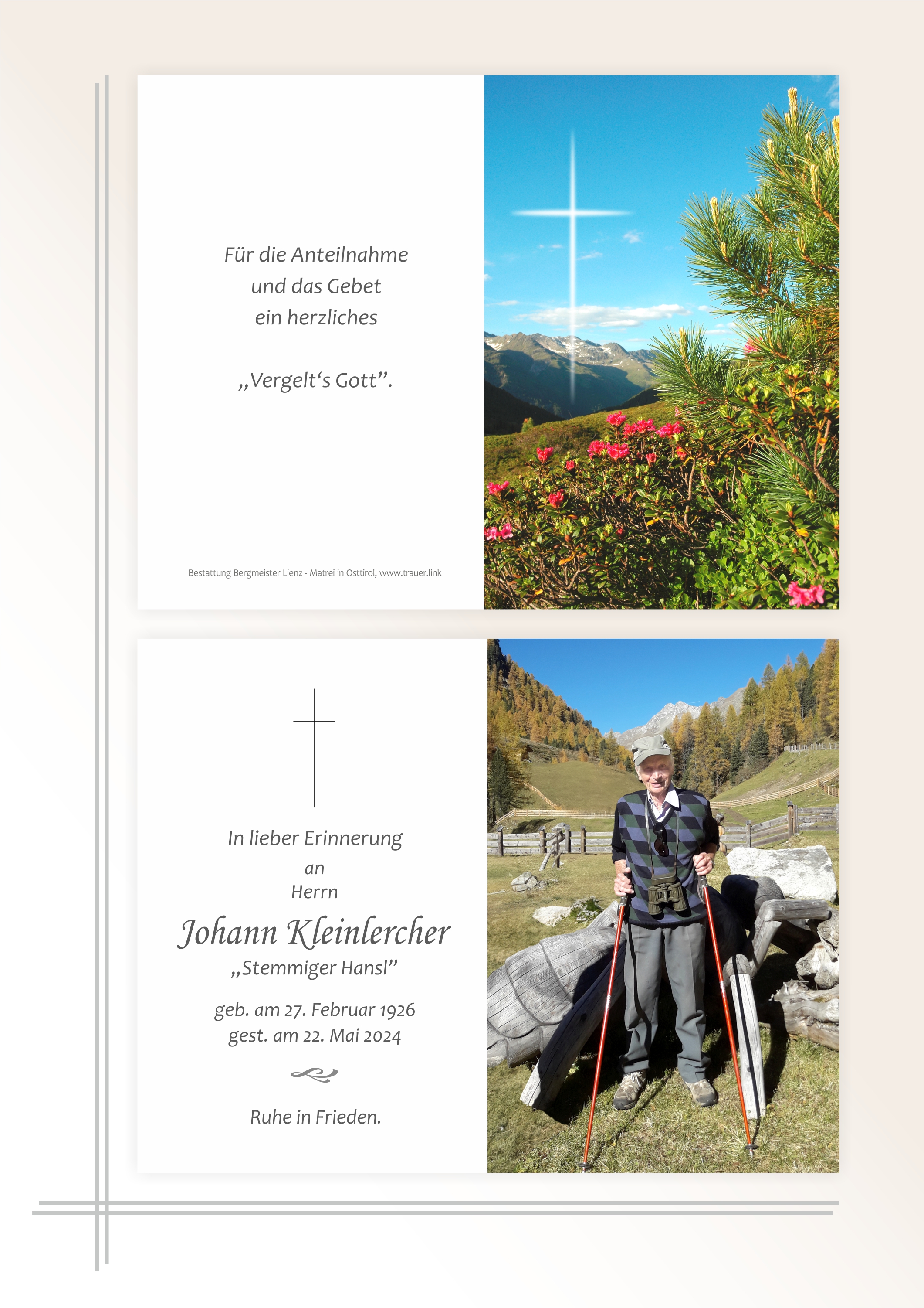 Johann Kleinlercher
