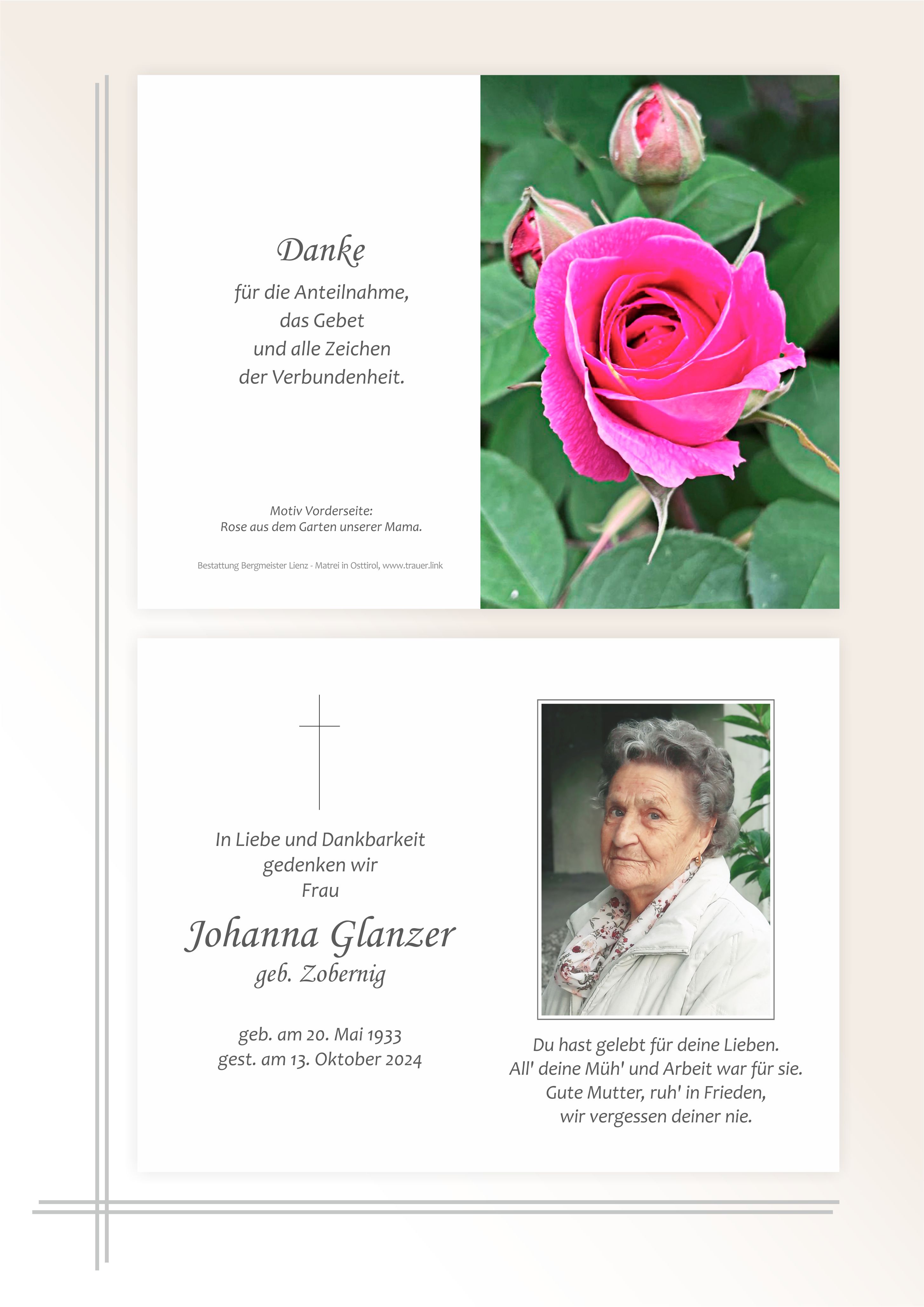 Johanna Glanzer