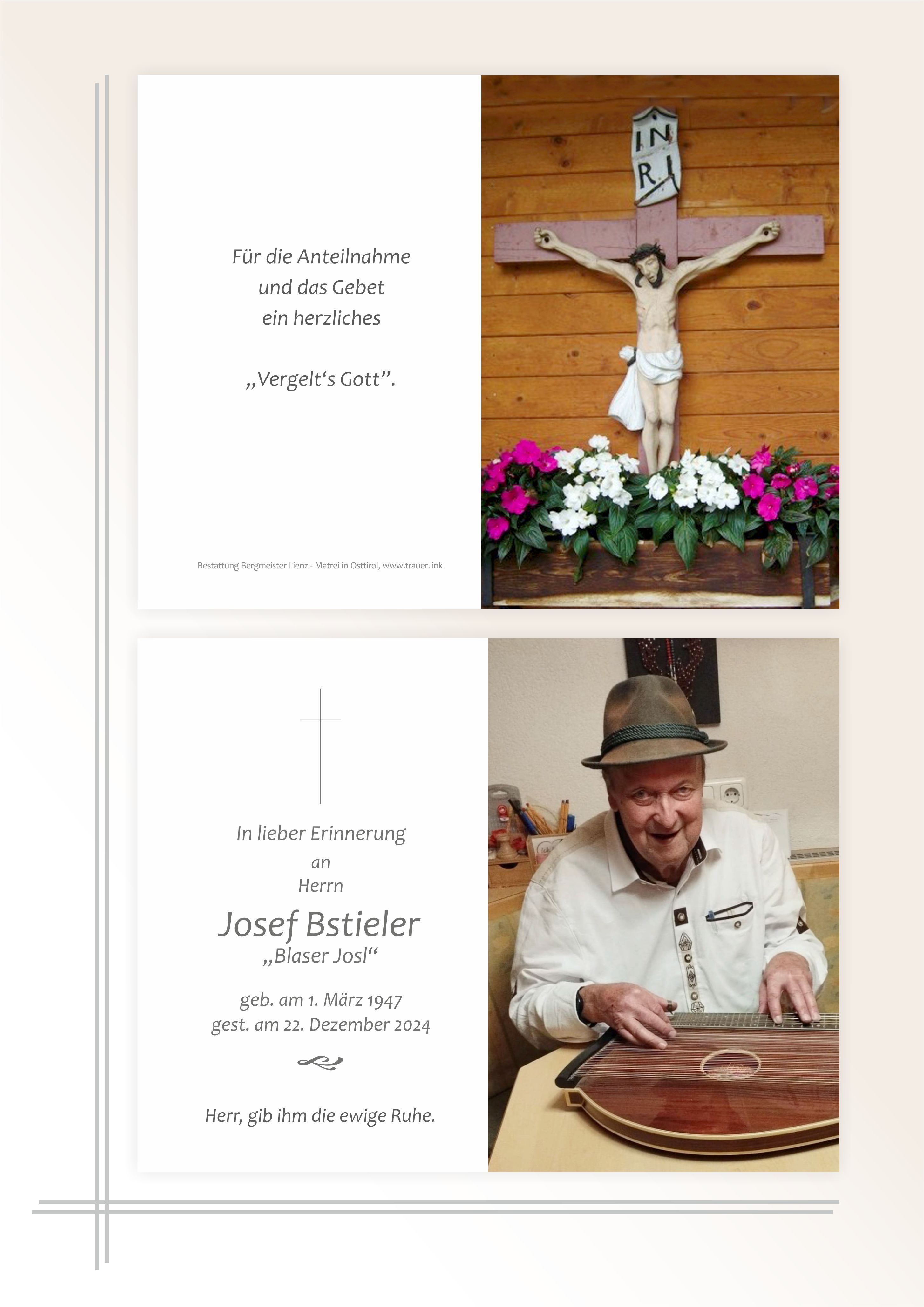 Josef Bstieler