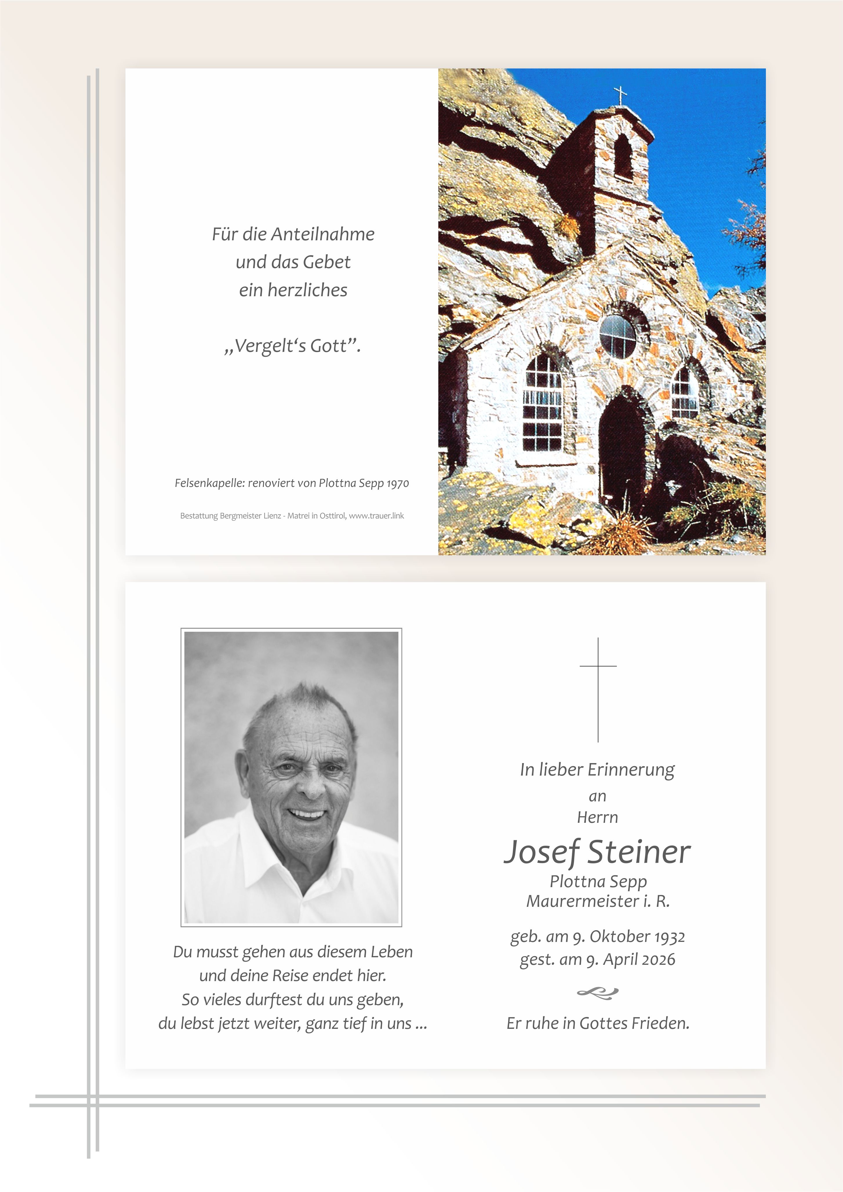 Josef Steiner