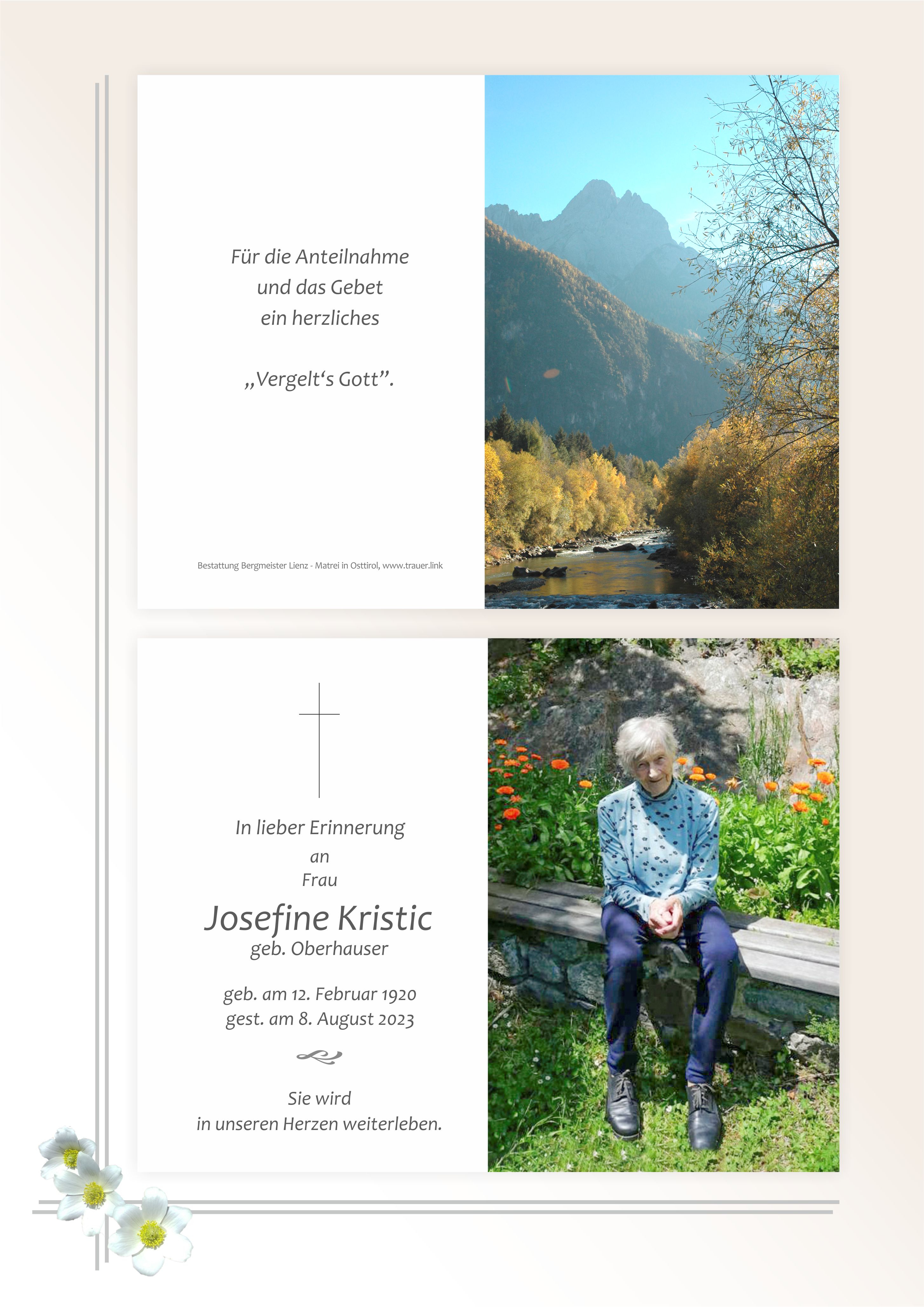 Josefine Kristic