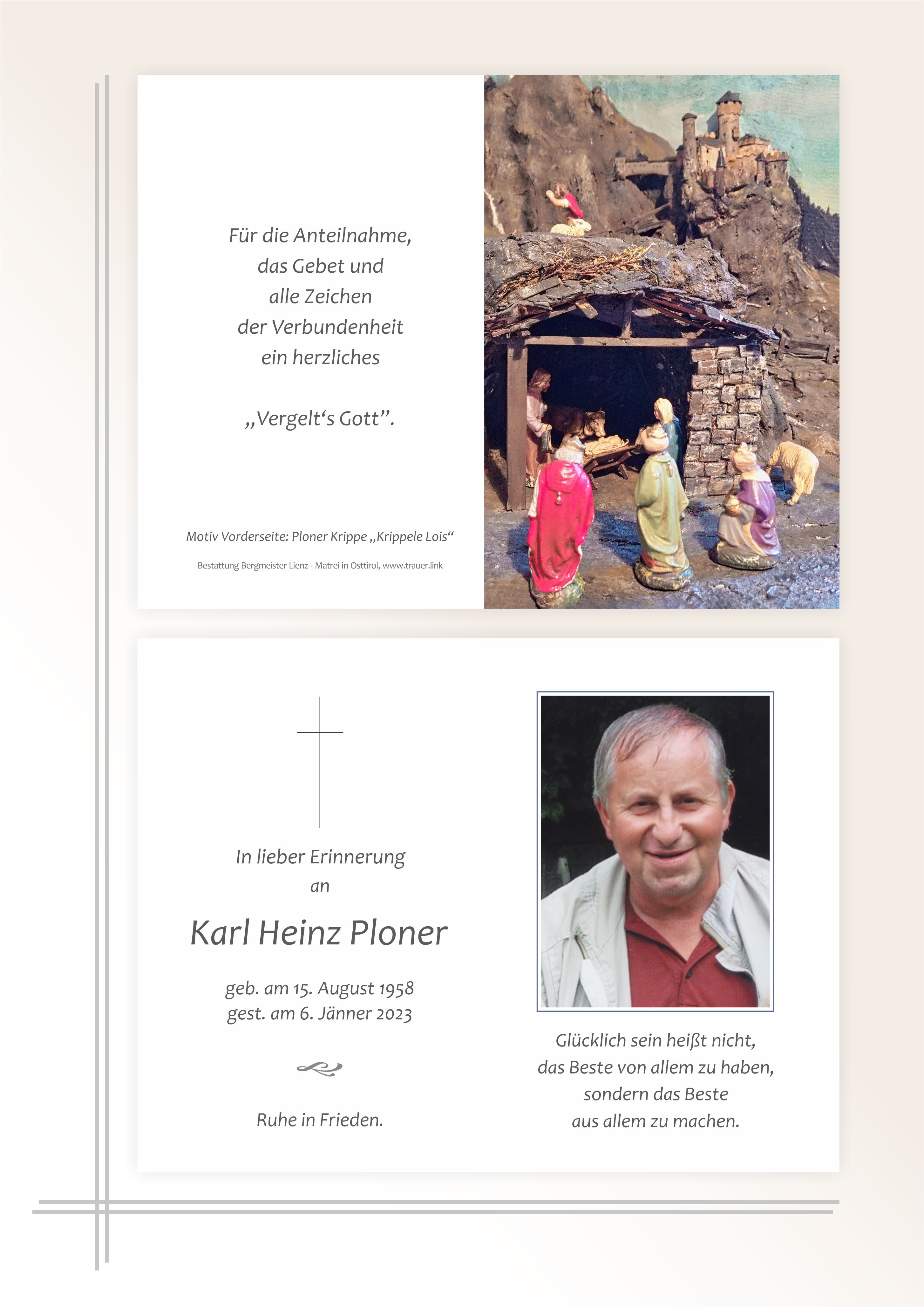 Karl Heinz Ploner